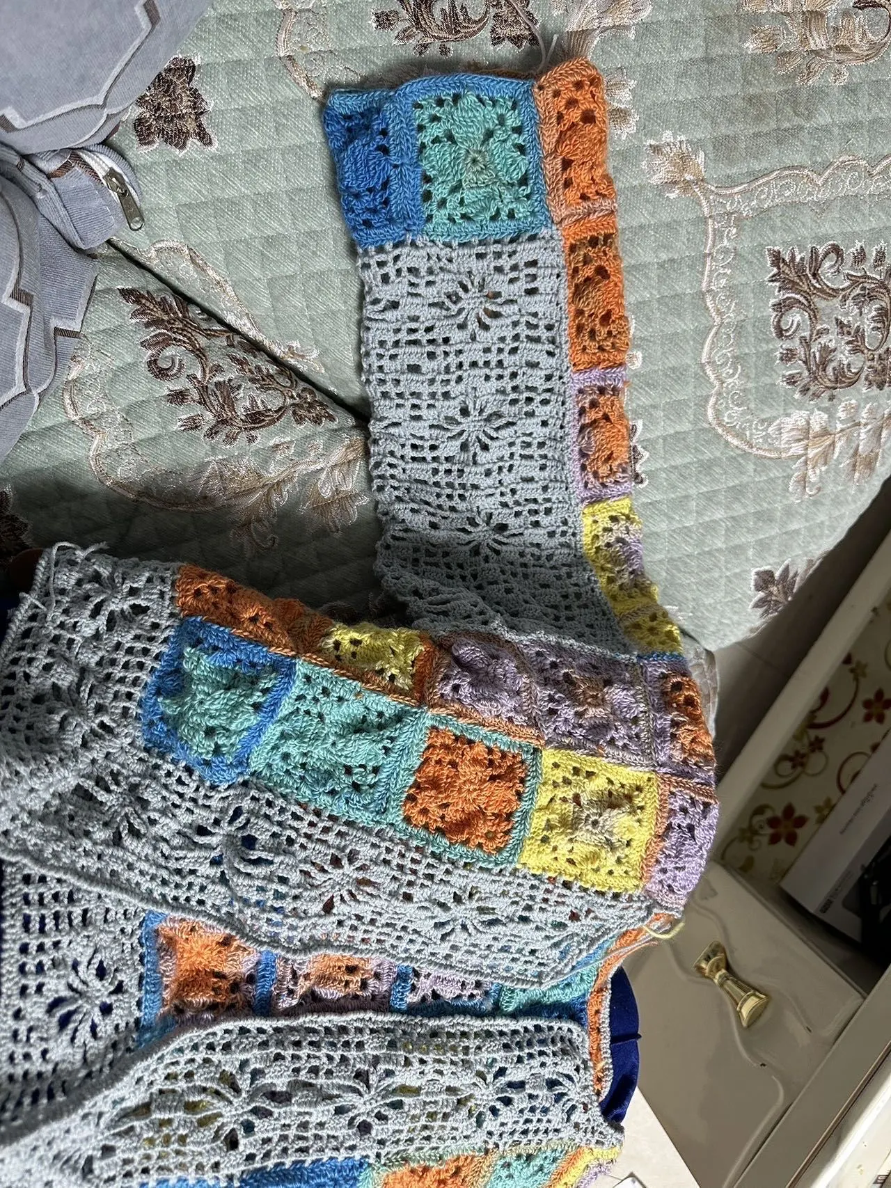 玉彩开衫迷你版, a crochet project shared by 二妹