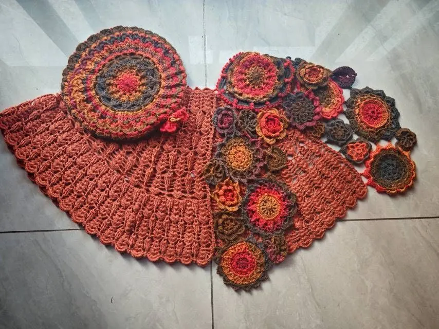 远馨披肩, a crochet project shared by 秀姐