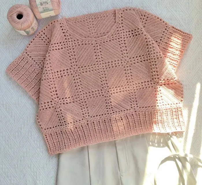 洋甘菊夏季版, a crochet project shared by 孤独终老