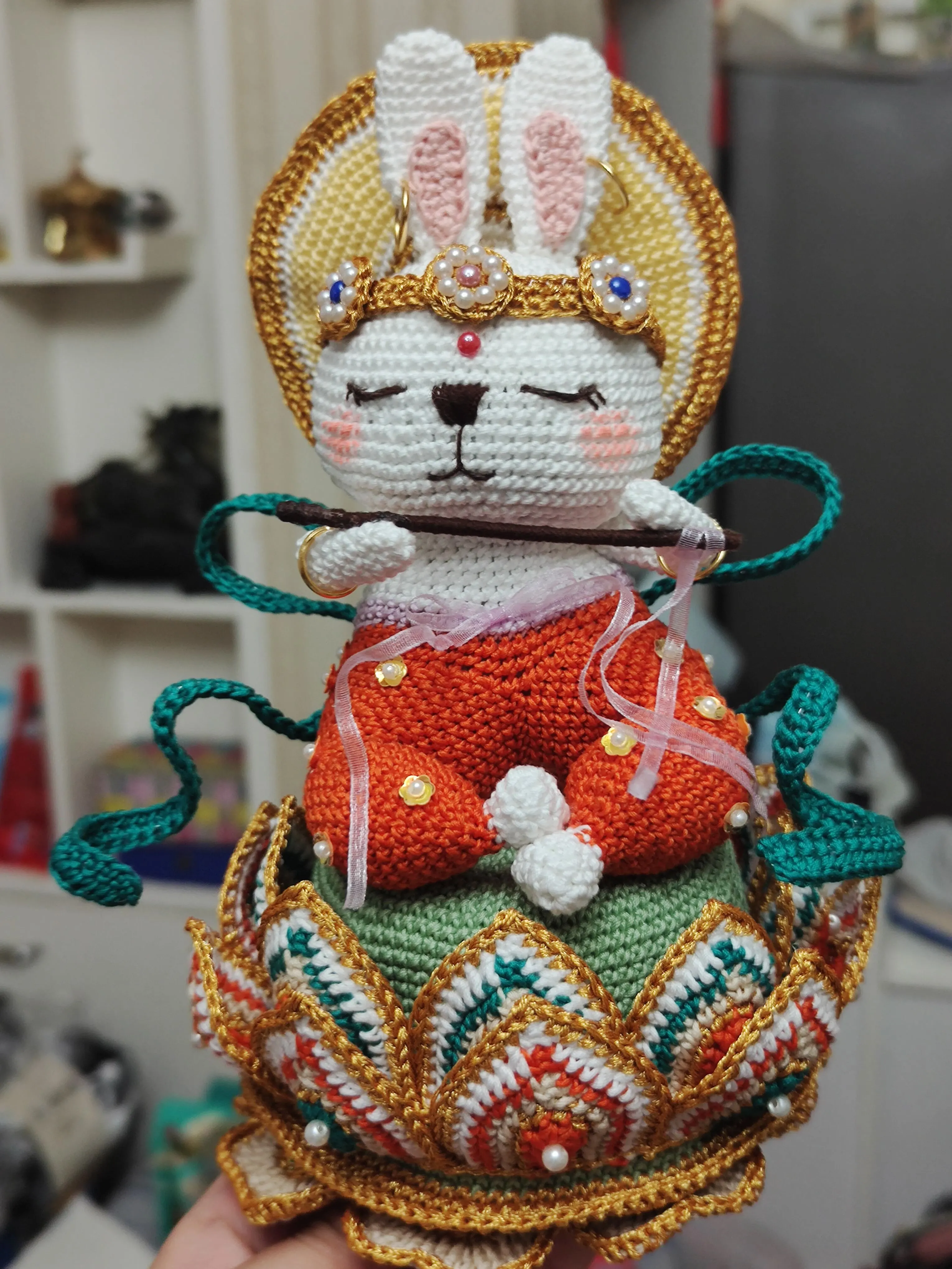 兔子音乐盒, a crochet project shared by 一一