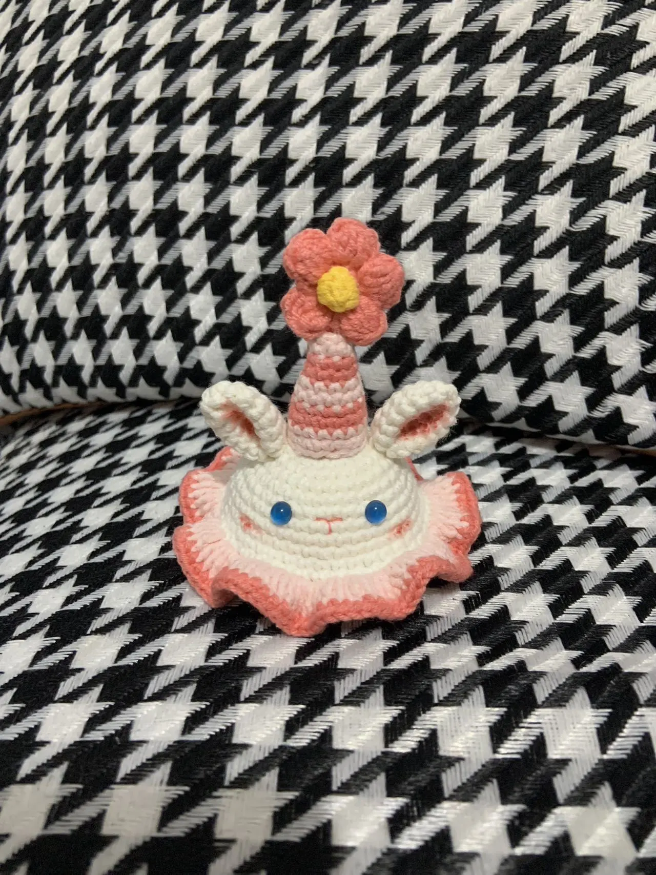 小兔叽生日帽～, a crochet project shared by Cm