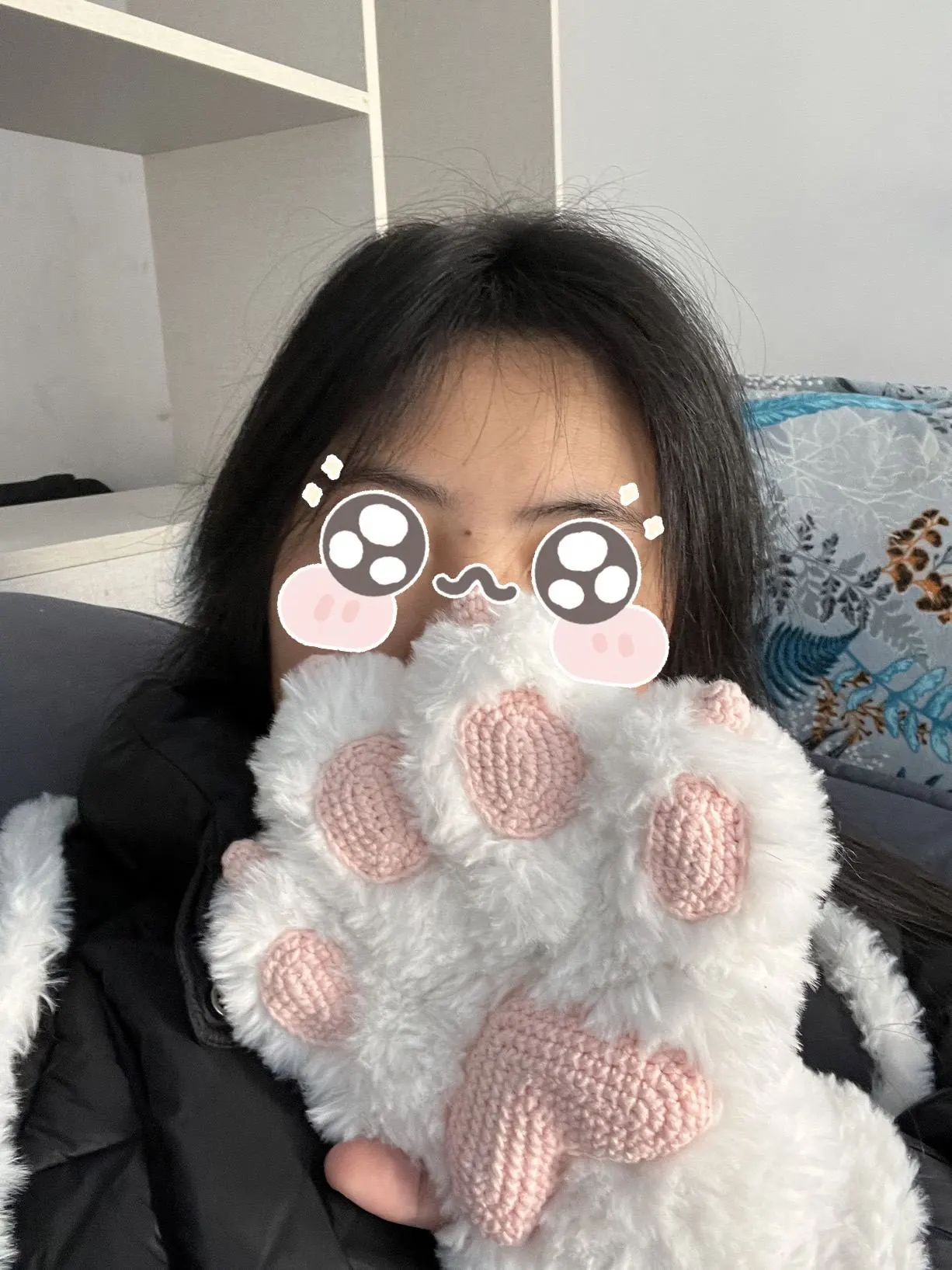 可爱猫爪, a crochet project shared by 呆门🐾铲屎官
