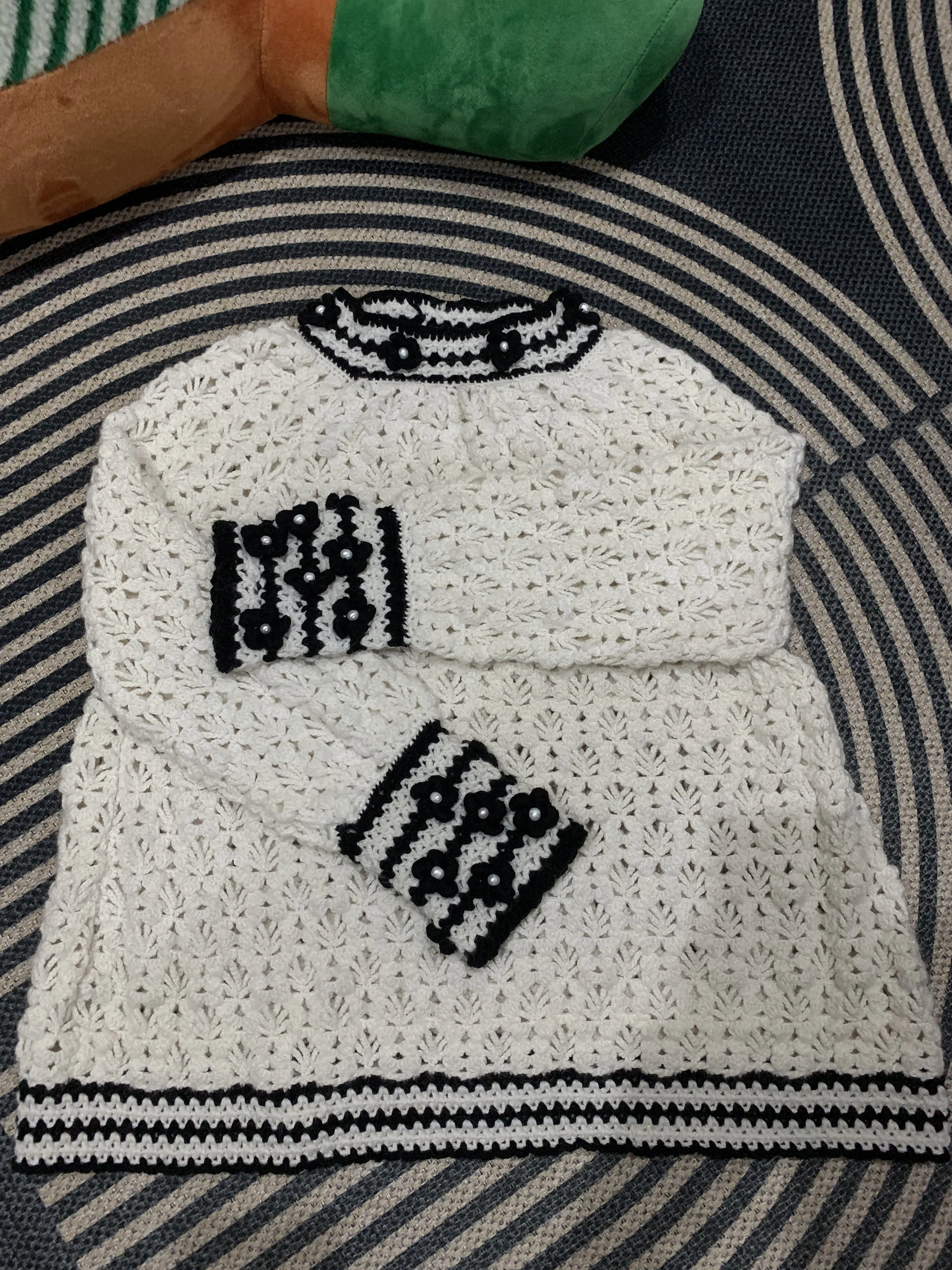 柏雅毛衣搭配珍珠, a crochet project shared by 嘉宝