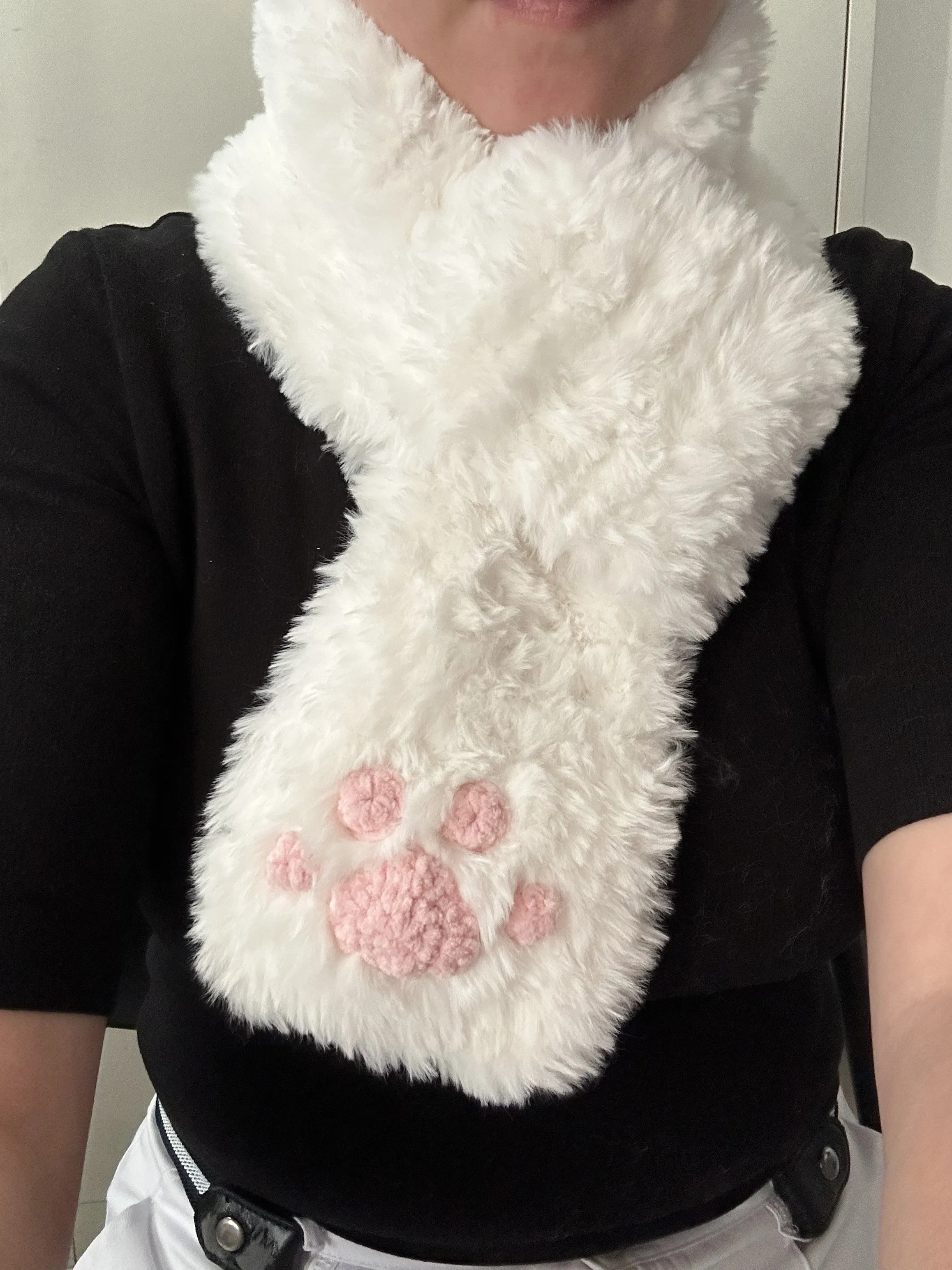 爪垫款围巾，很软很舒服的线材, photo 1