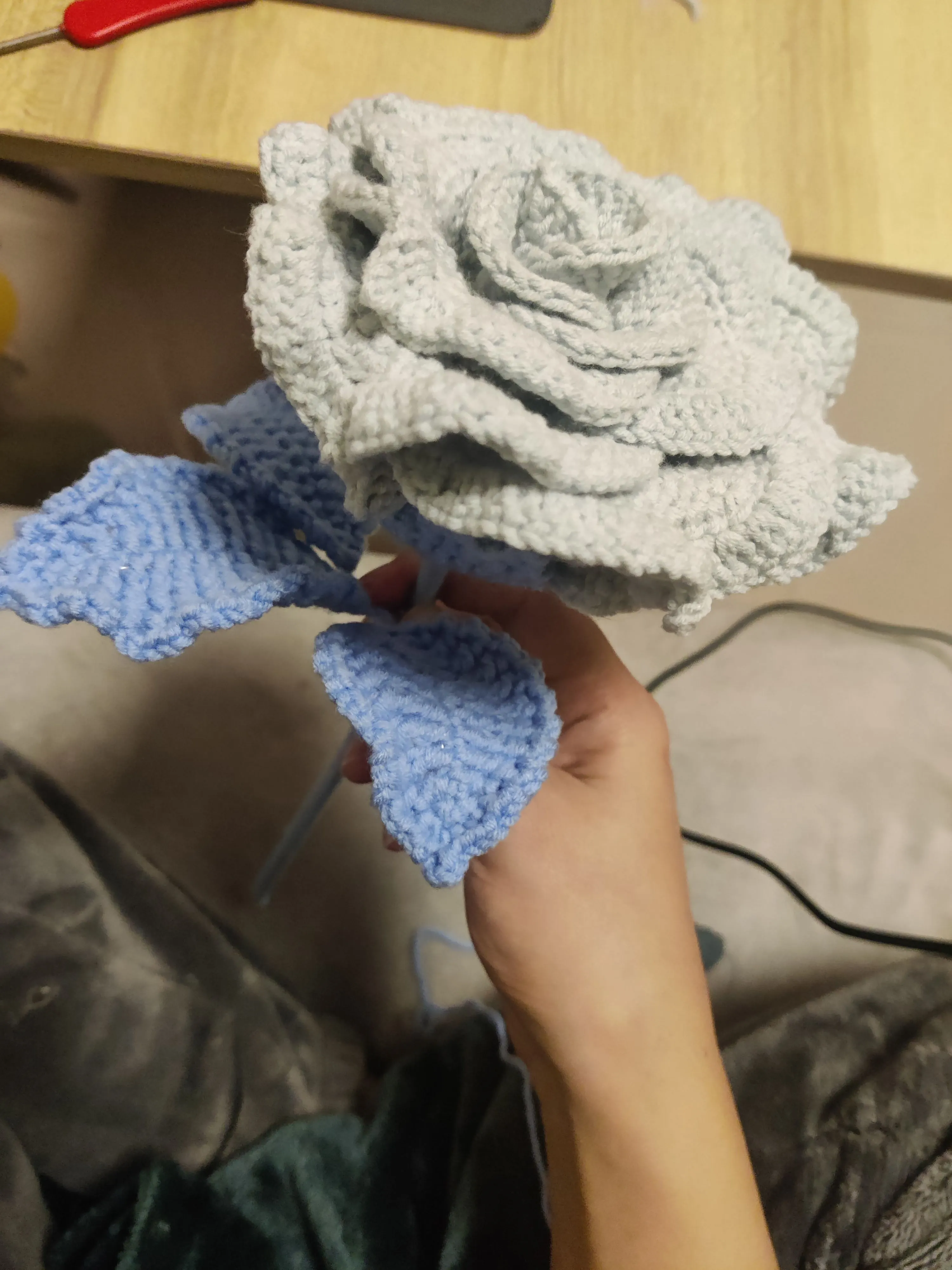 大花花, a crochet project shared by 久玖