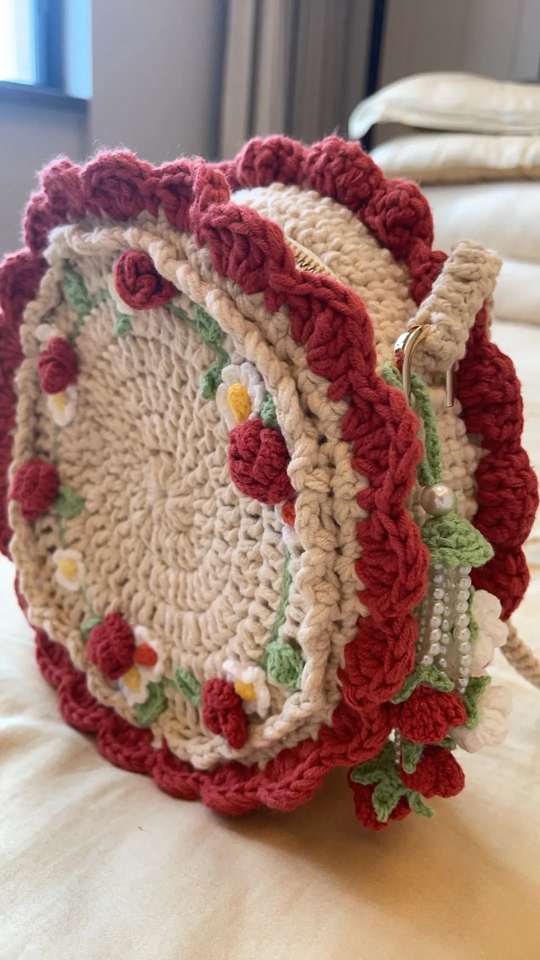 5毛钱的线，500块的手工费，一钩一个不吱声, a crochet project shared by 米老鼠