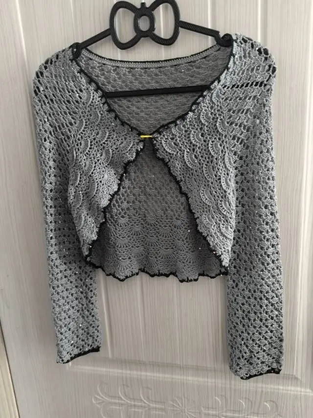 恬雅小开衫, a crochet project shared by °小双ʚɞ.