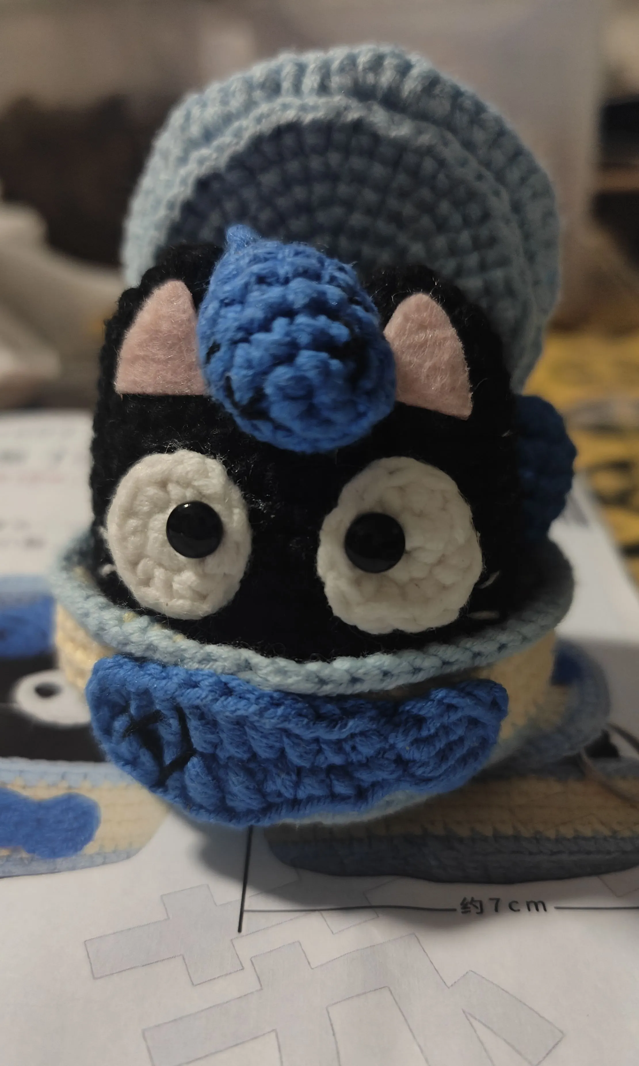 可爱猫咪, a crochet project shared by 小欣