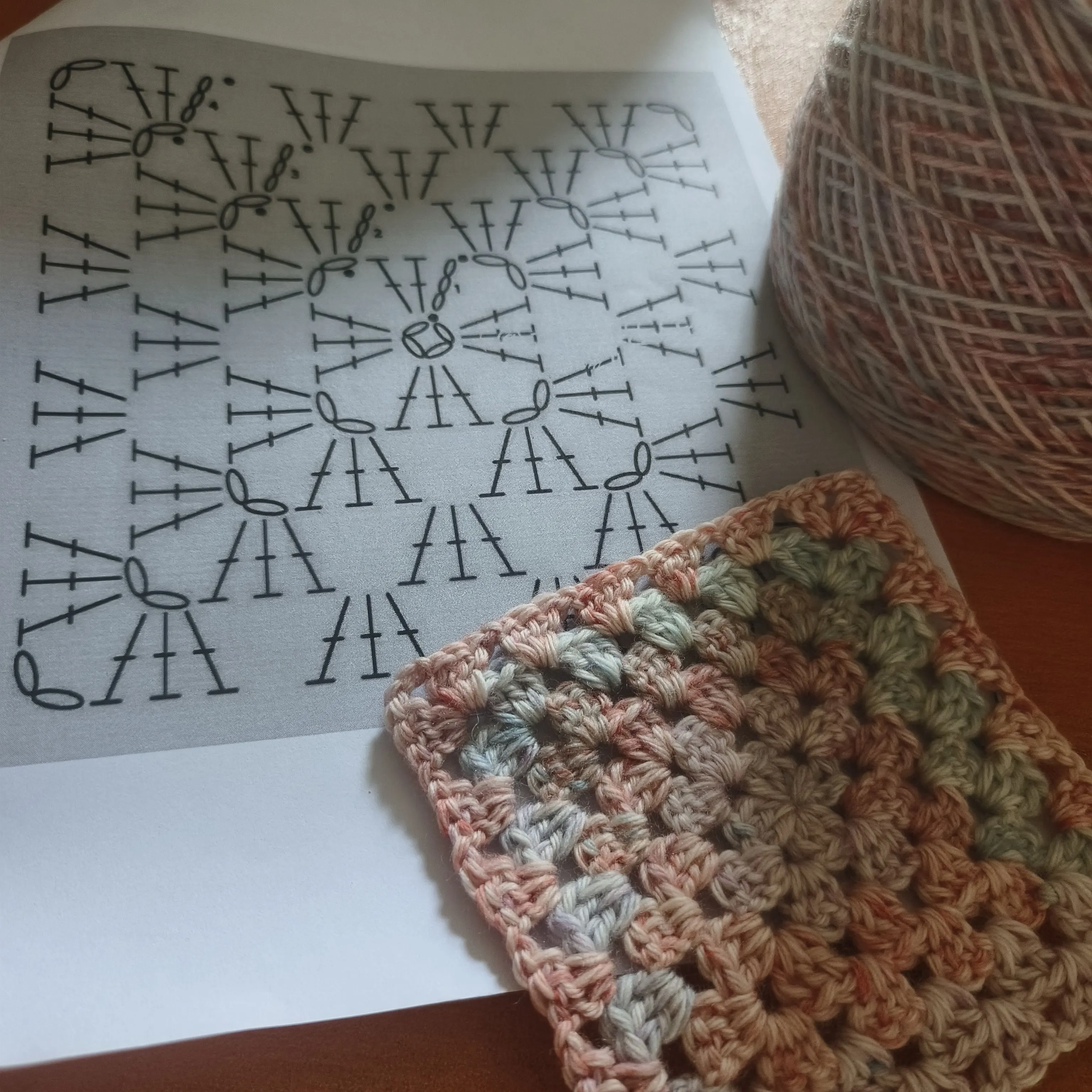 祖母方格, a crochet project shared by 微凉