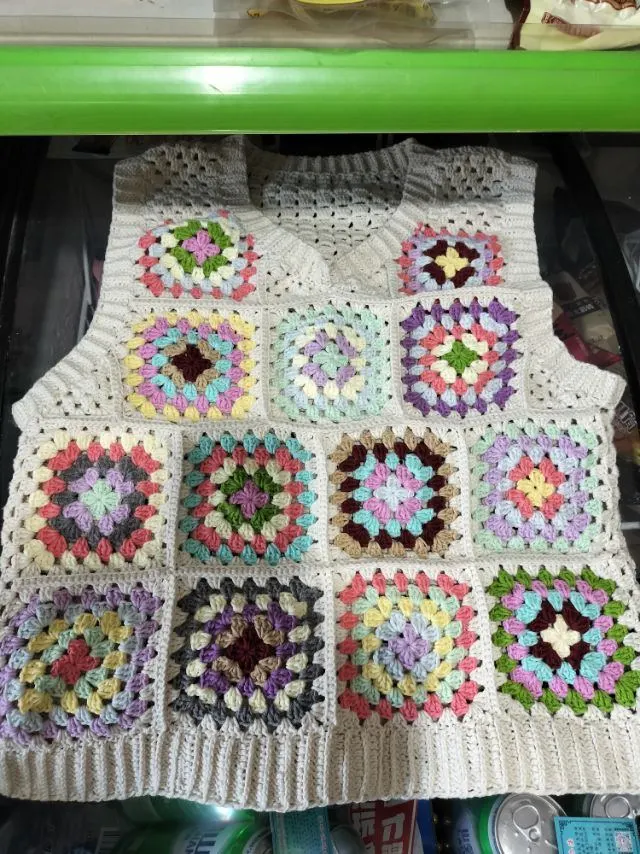 终于勾完了, a crochet project shared by qwe