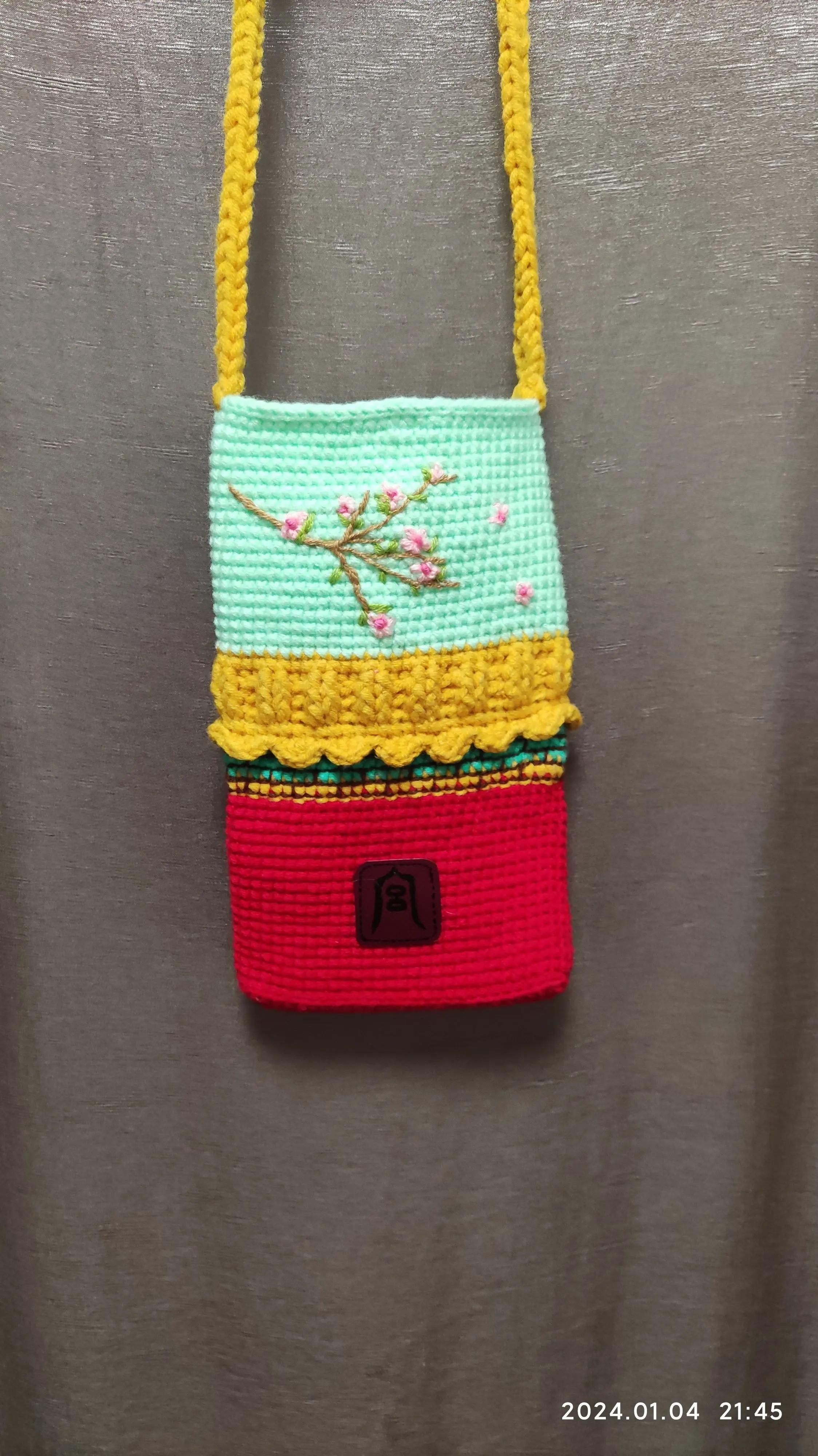 没有牌子，自己写的:“宫”哈哈, a crochet project shared by 大姐大手工