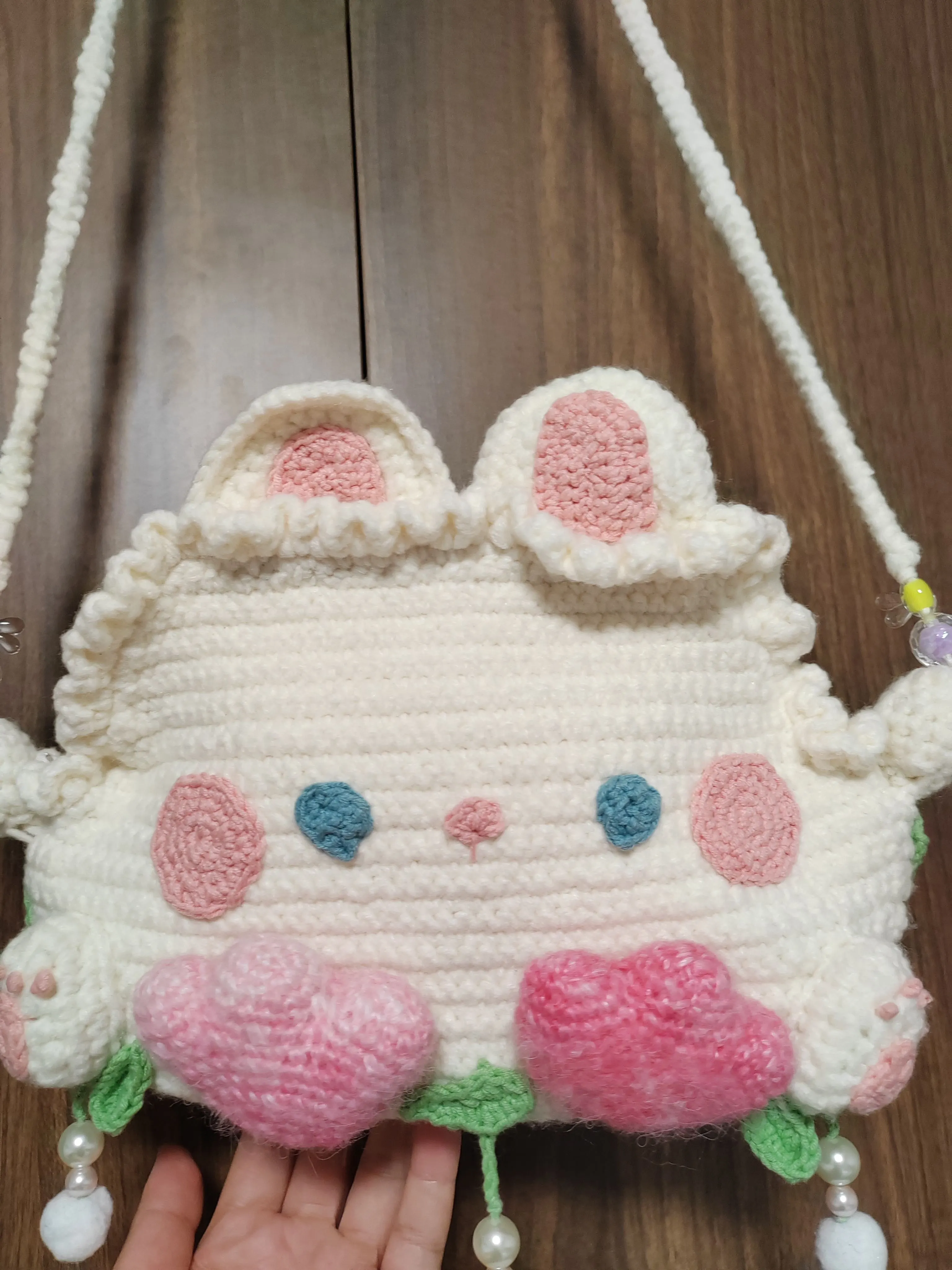 小白兔包包, a crochet project shared by 菬