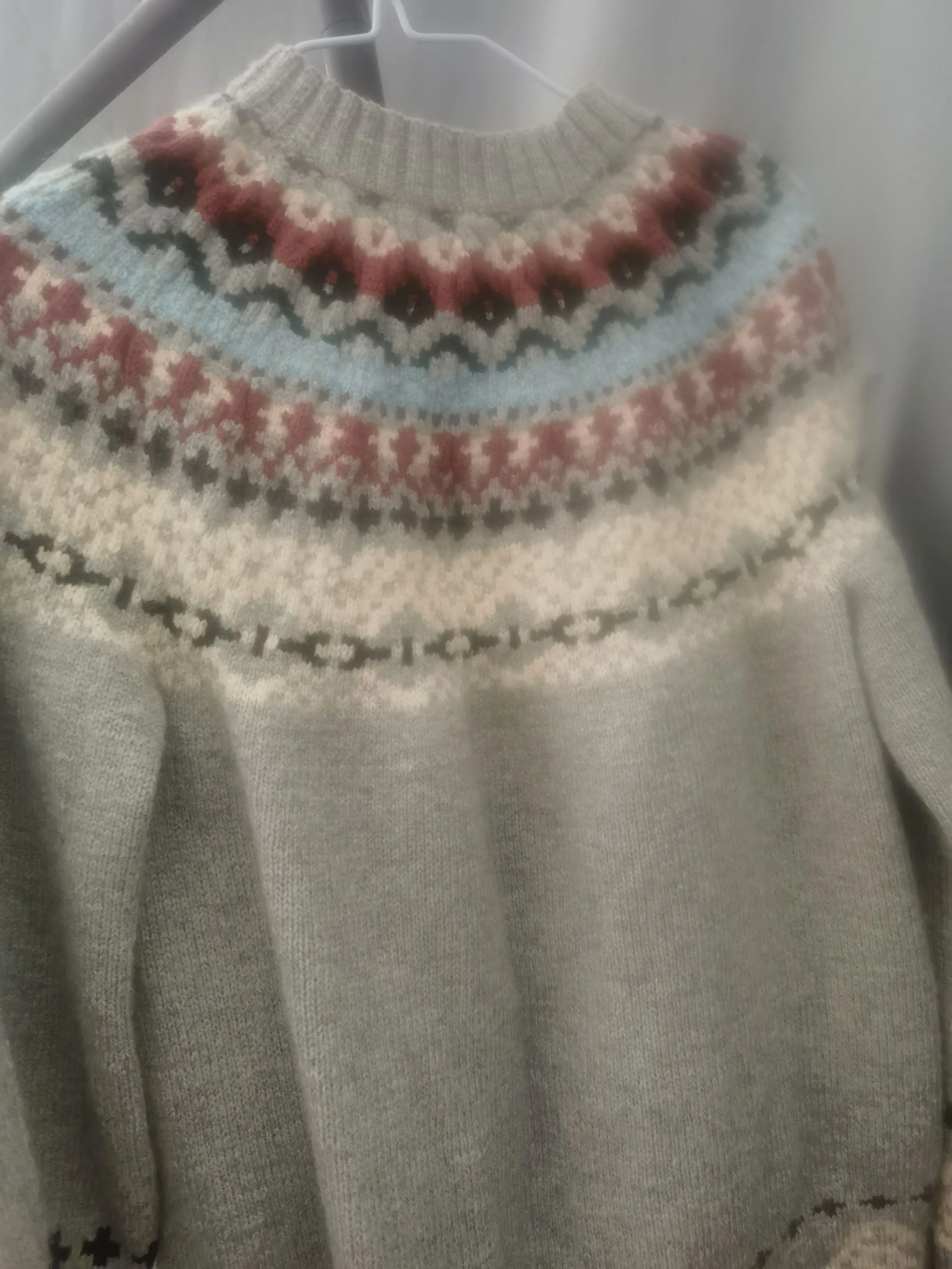 我用羊绒线织了一件, a crochet project shared by 小霜霜