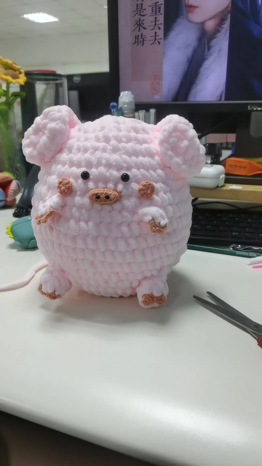 交作业, a crochet project shared by 每天得得得