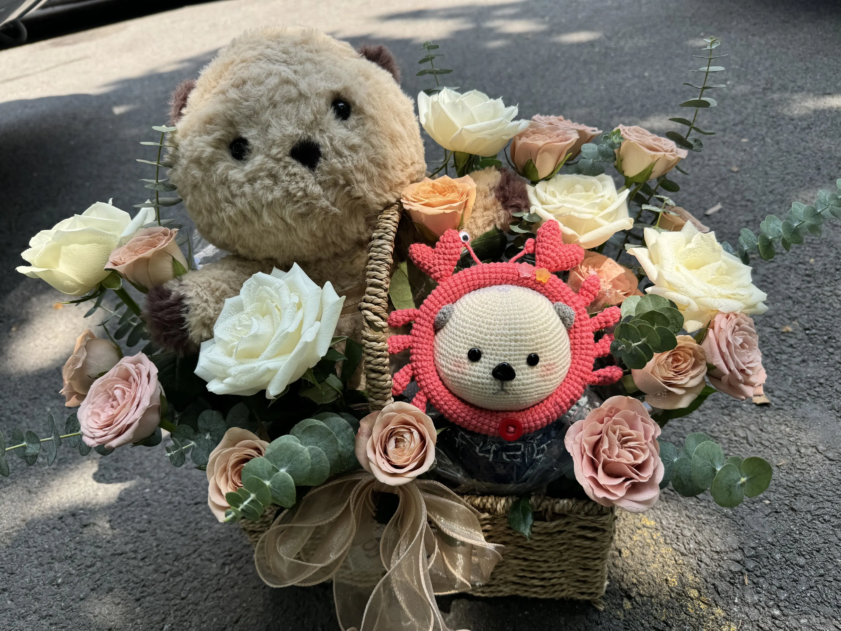 嘿嘿嘿！开心！, a crochet project shared by 小干巴鱼