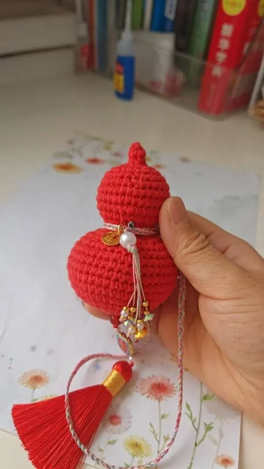 苏苏姐家的线，装饰用的自己家现成的凑数, a crochet project shared by 余光之暖
