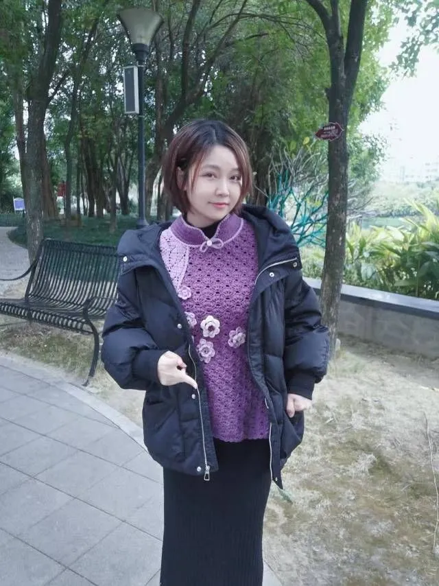 灵泽旗袍领毛衣, photo 1