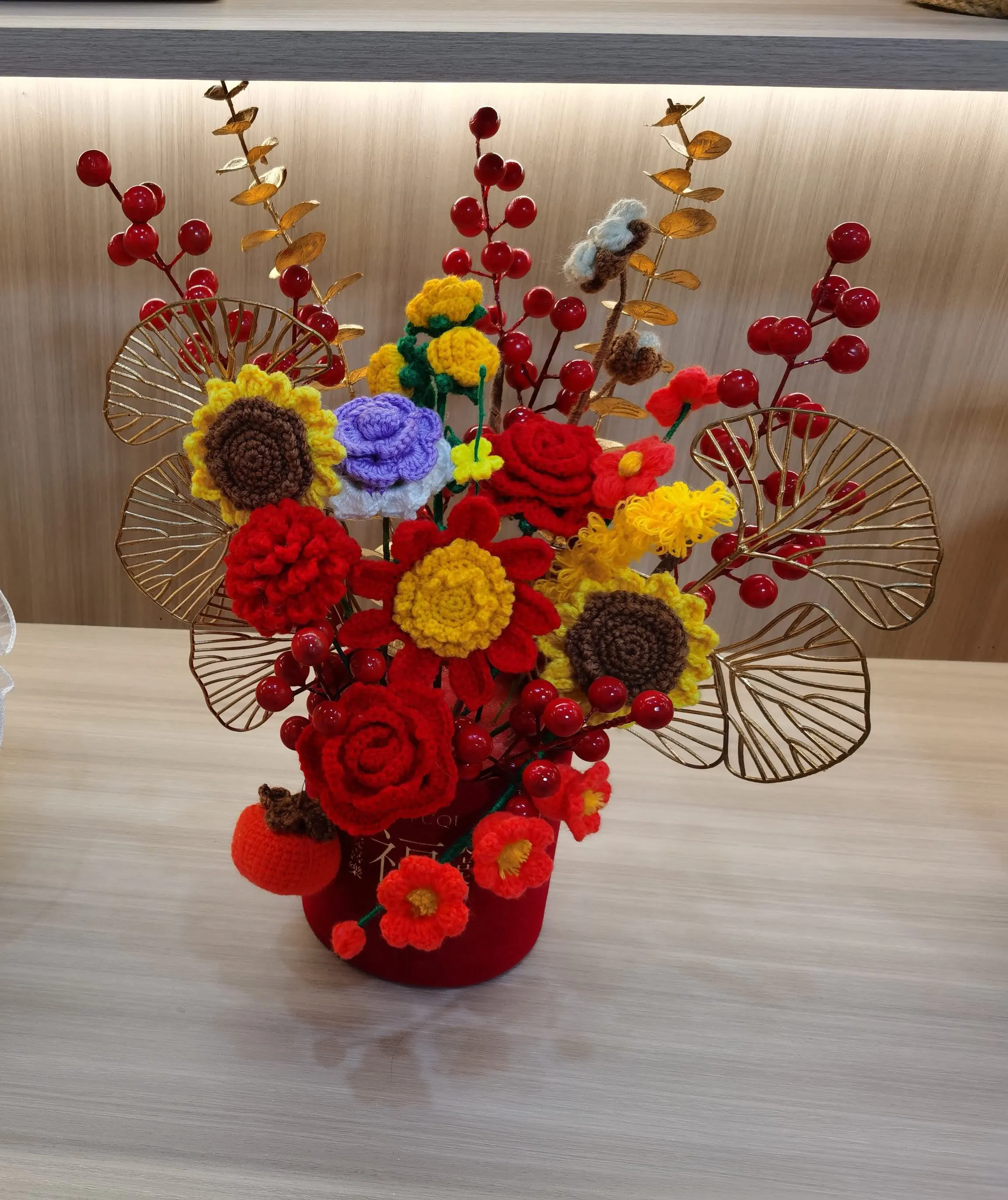 福桶, a crochet project shared by 嘟嘟毛线屋