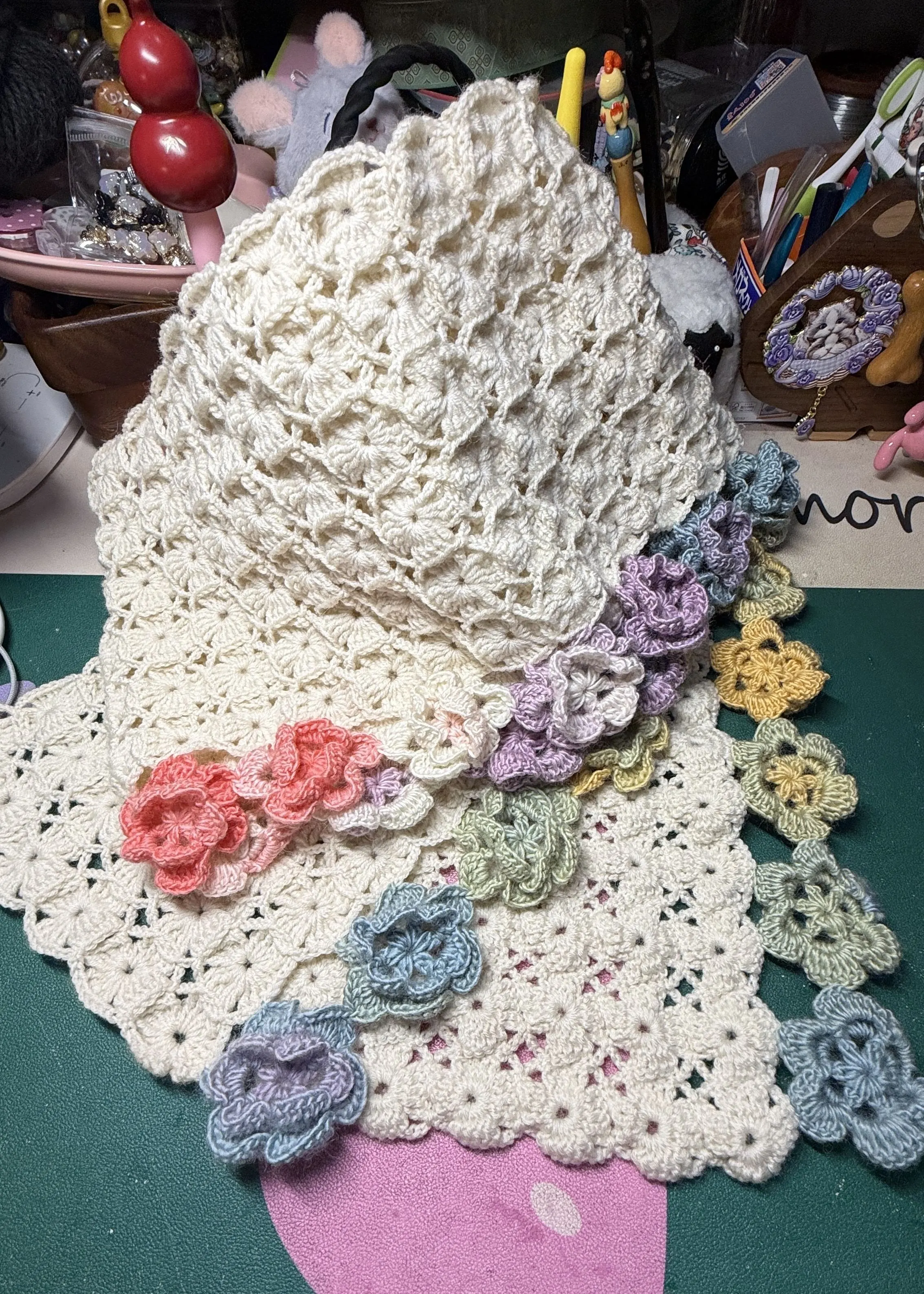 围巾, a crochet project shared by 七安🍀
