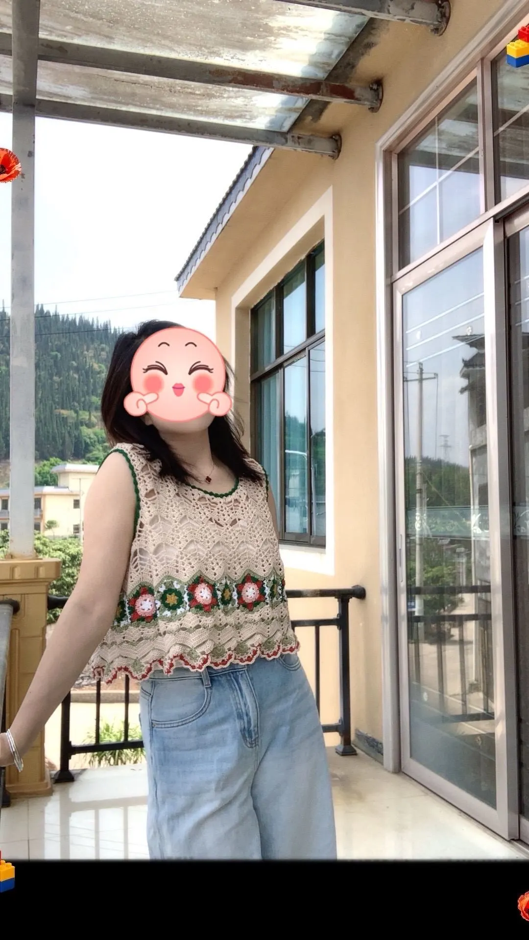 青岚背心, a crochet project shared by 七月