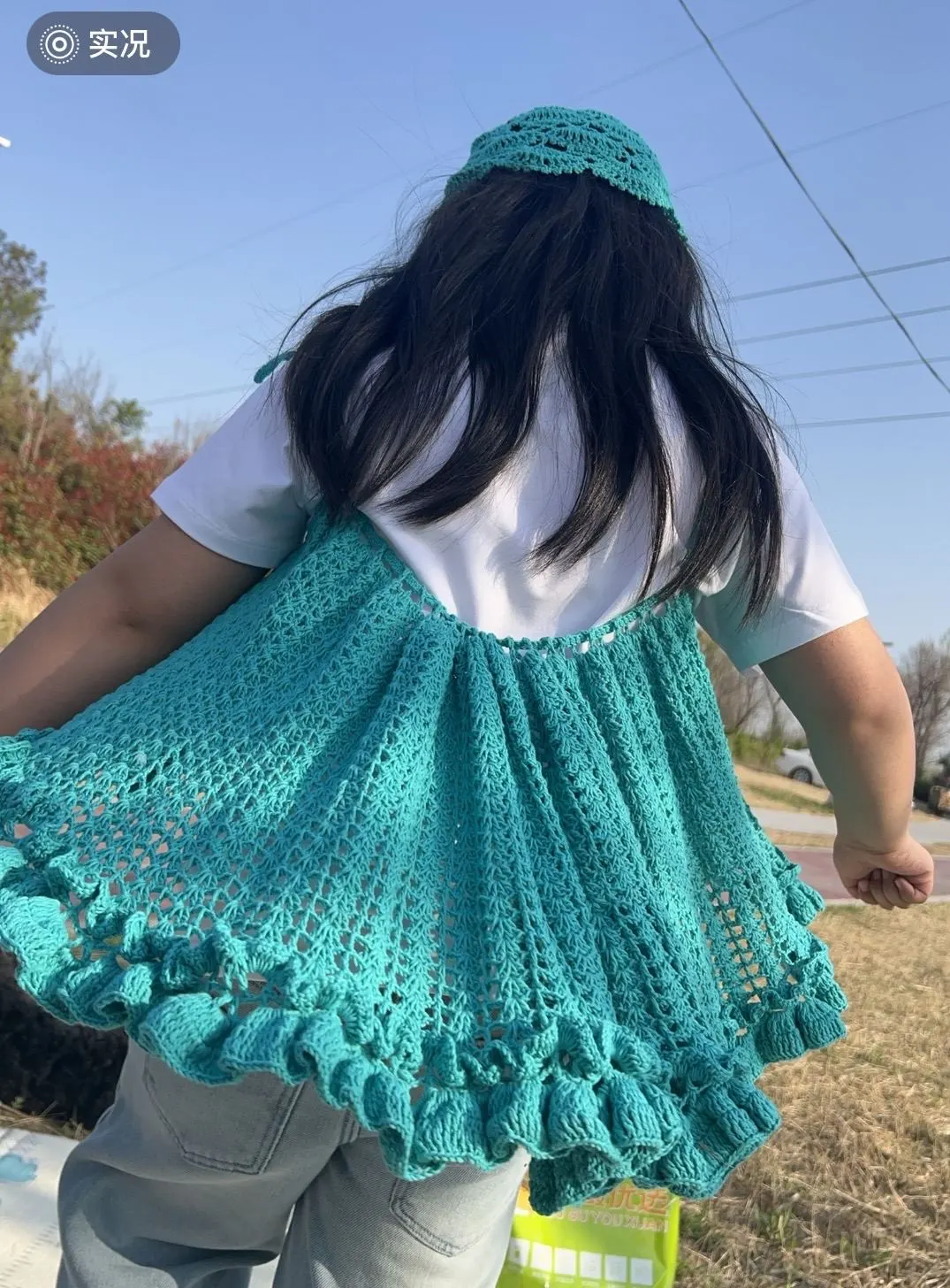 明星款荷花款吊带背心, a crochet project shared by NagiMa