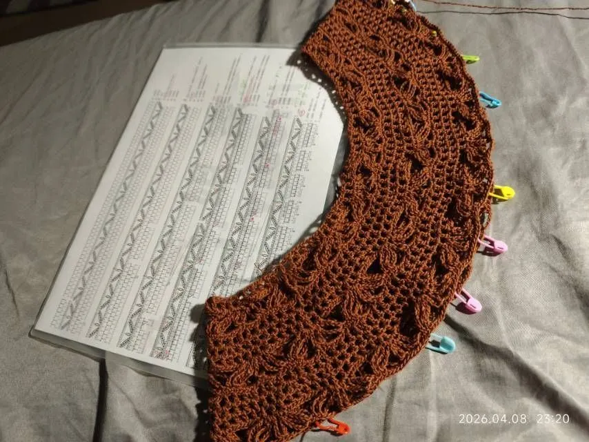 凤仙罩衫，计划改成短袖, a crochet project shared by 陈竞心2037