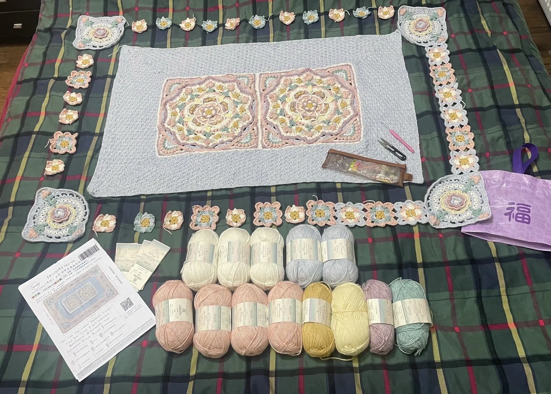 填空, a crochet project shared by 胖大丸