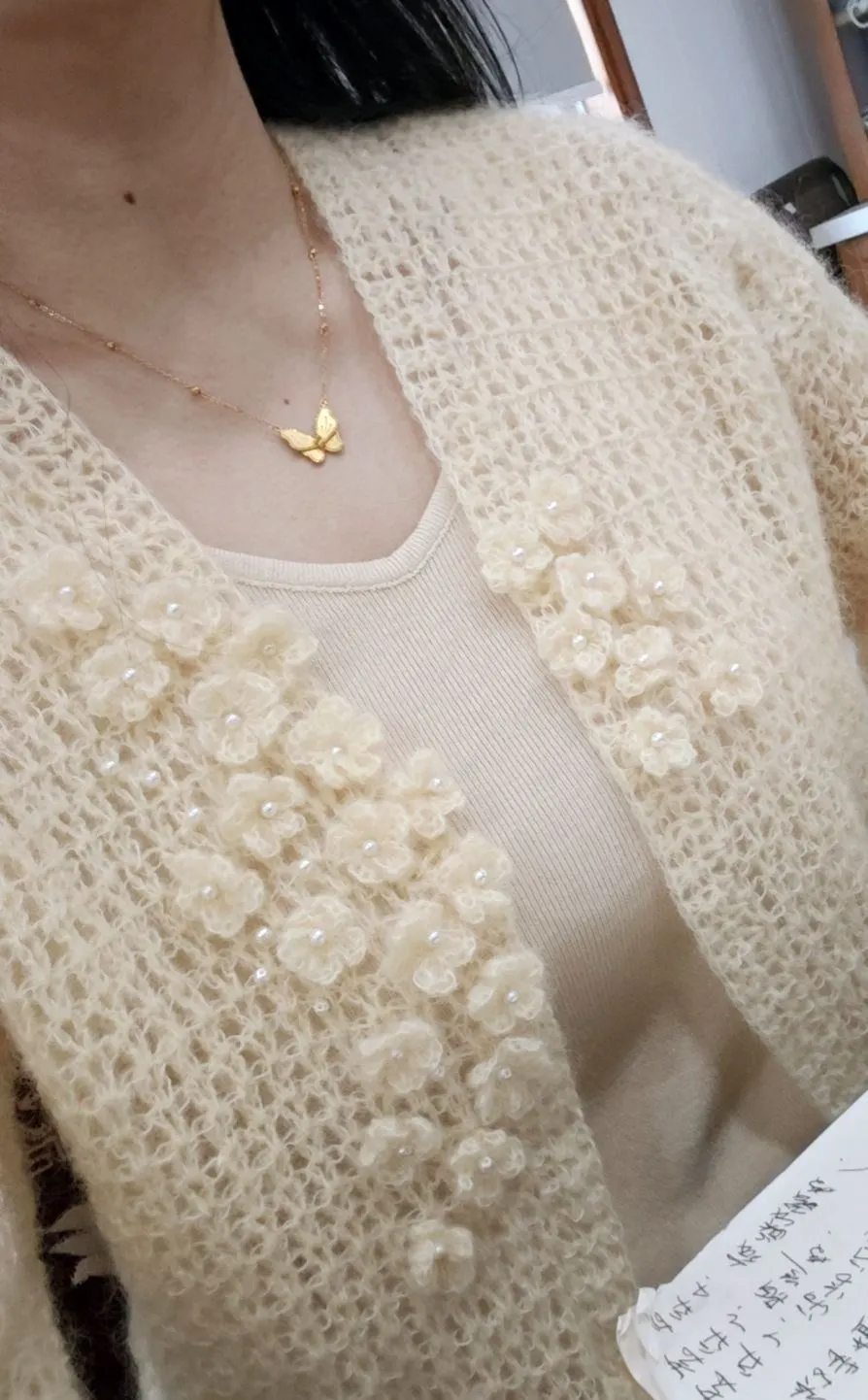 月牙开衫, a crochet project shared by 年年有余