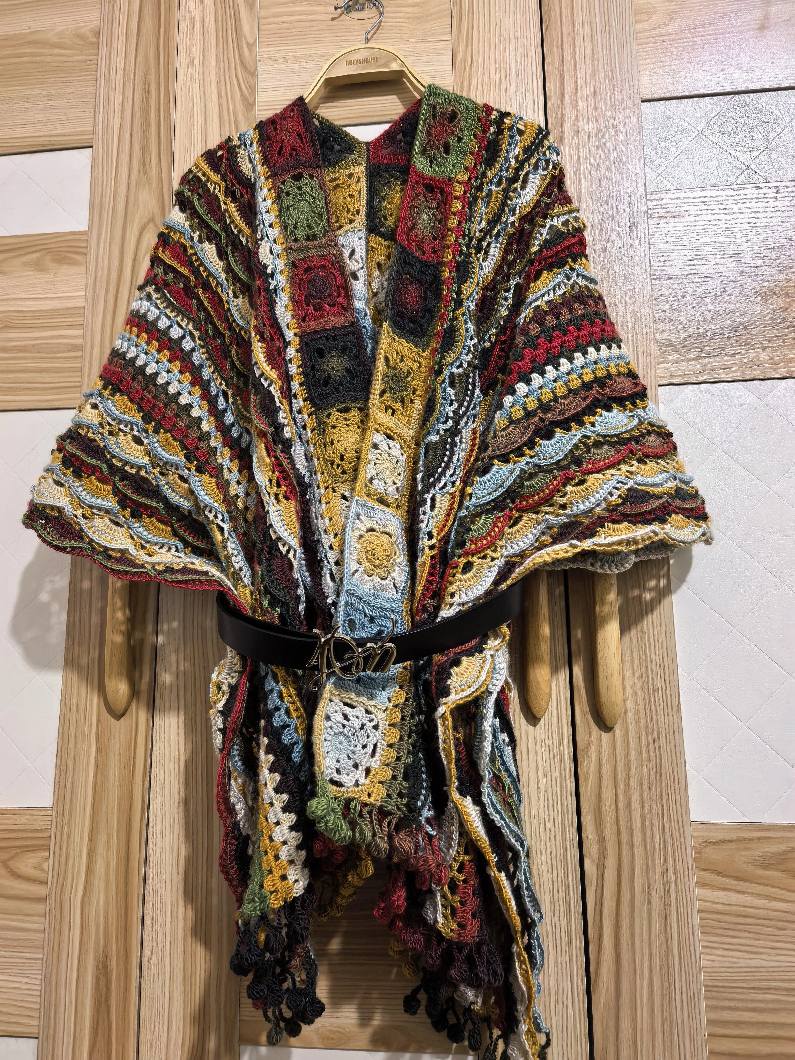 绮彩披肩, a crochet project shared by 清欢