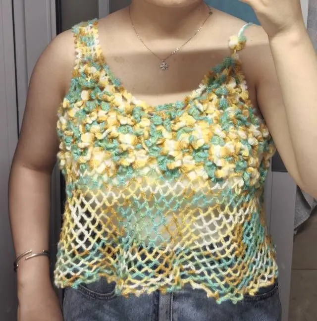 花兮吊带, a crochet project shared by 啾星星