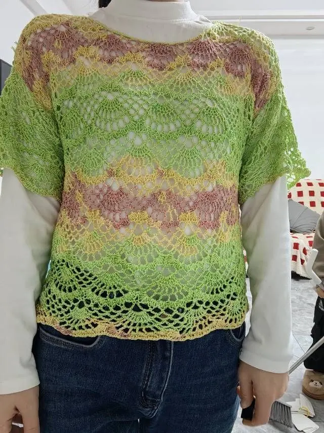 逐浪罩衫, a crochet project shared by 哎哟哟哟哟