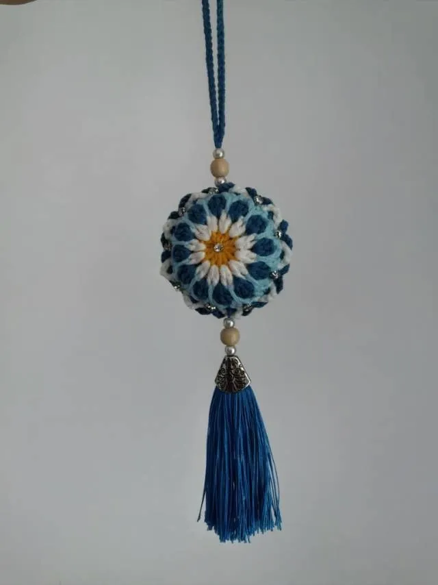 手鞠绣球挂件, photo 1