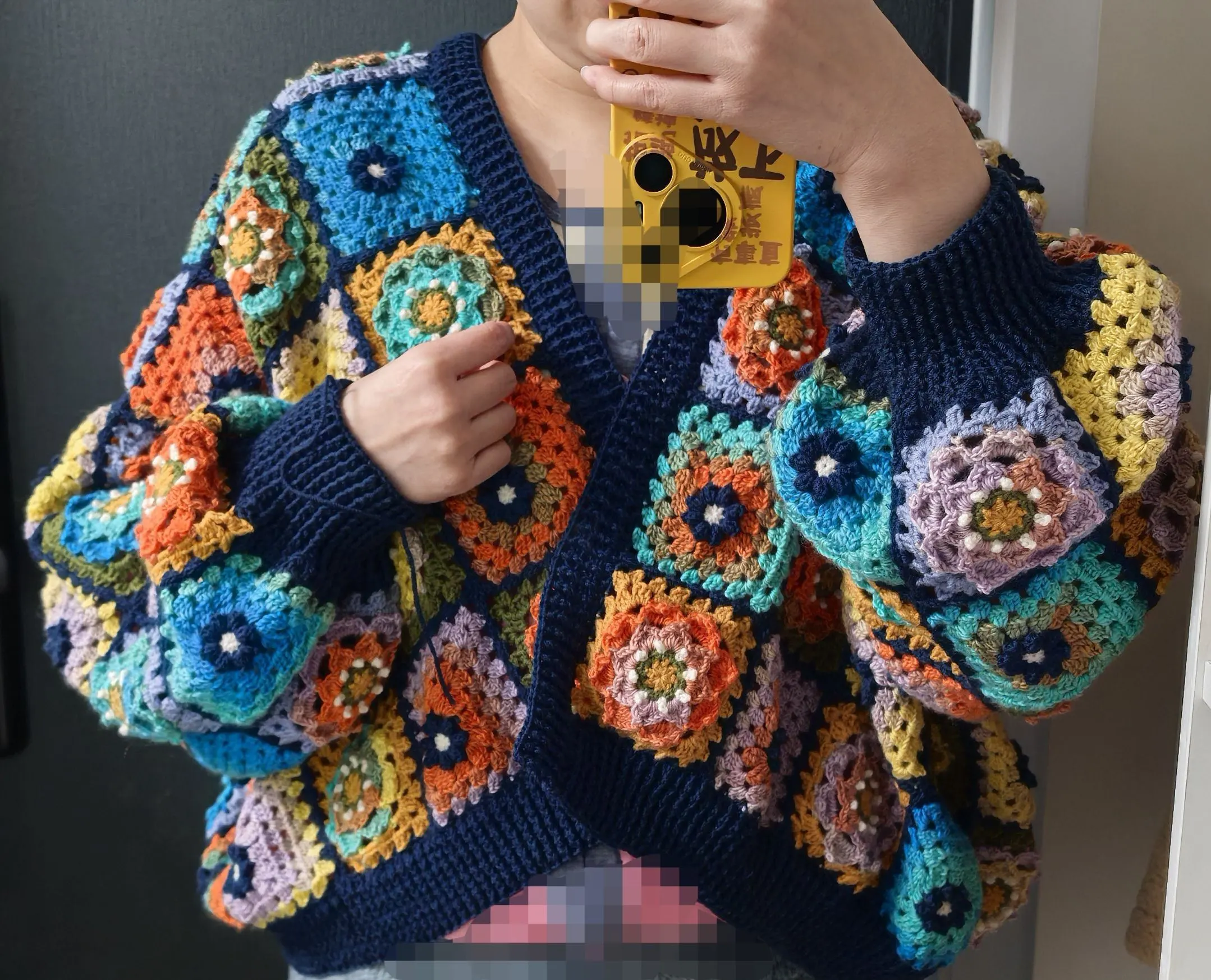 忽略里面的睡衣,哈哈哈哈哈哈, a crochet project shared by 咪仔宝贝
