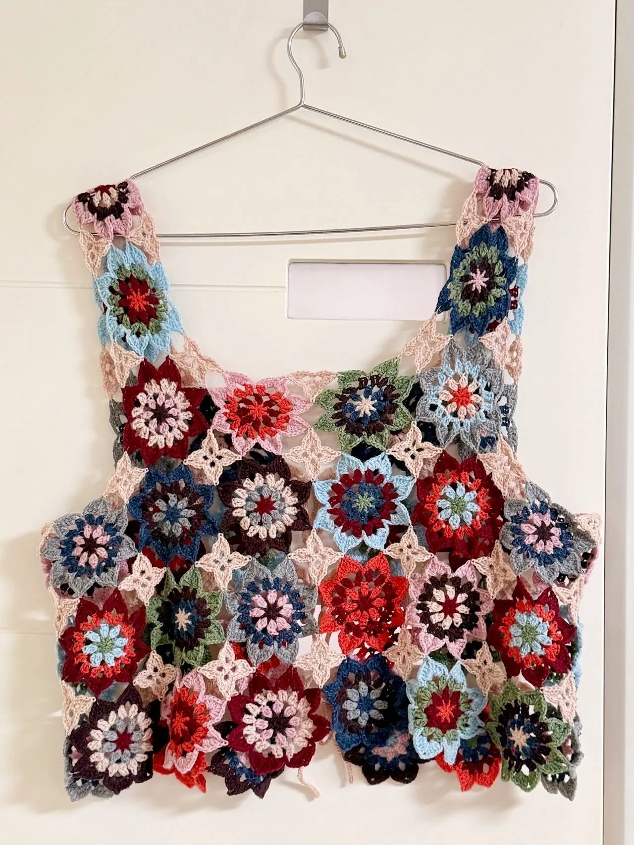 沁雅拼花-设德兰线材, a crochet project shared by 钟爱蓝色