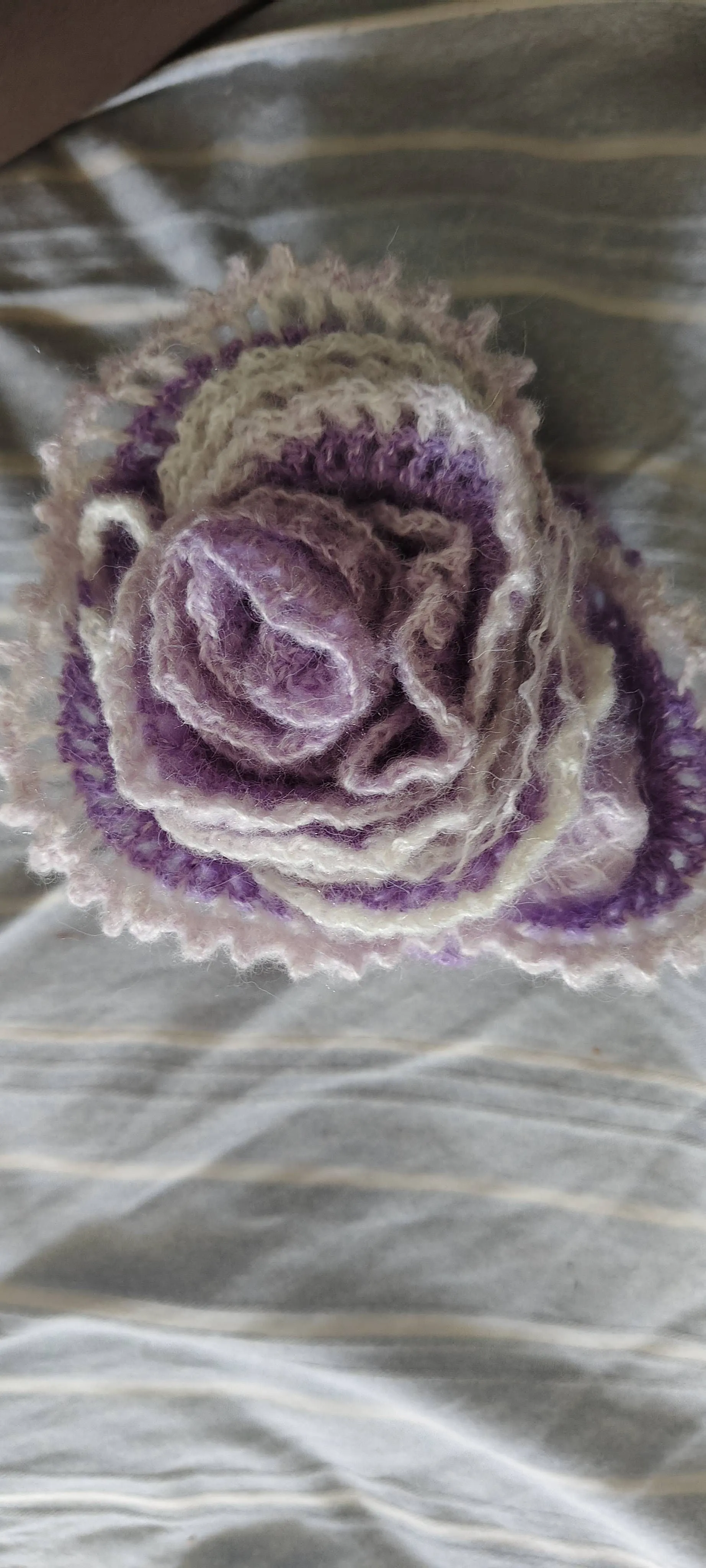 心意花朵围巾, a crochet project shared by 岁月如歌