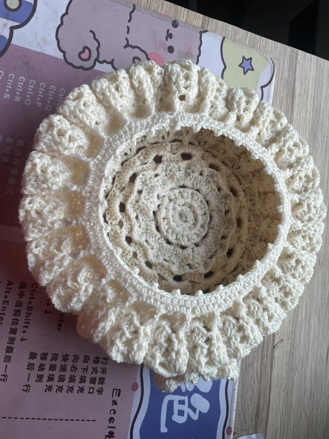 可爱帽子, a crochet project shared by 快乐ing