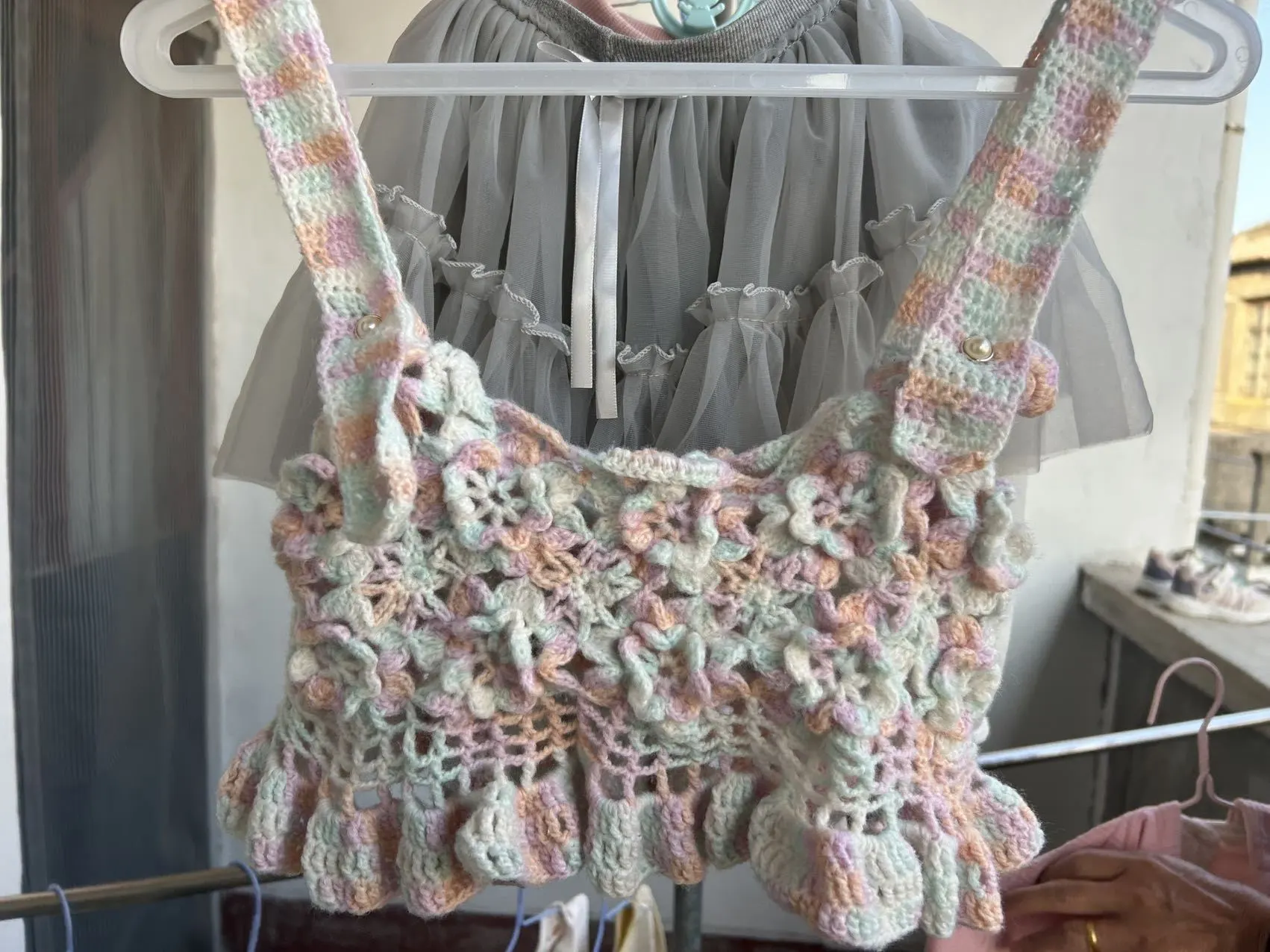 花朵小背心, a crochet project shared by 国风