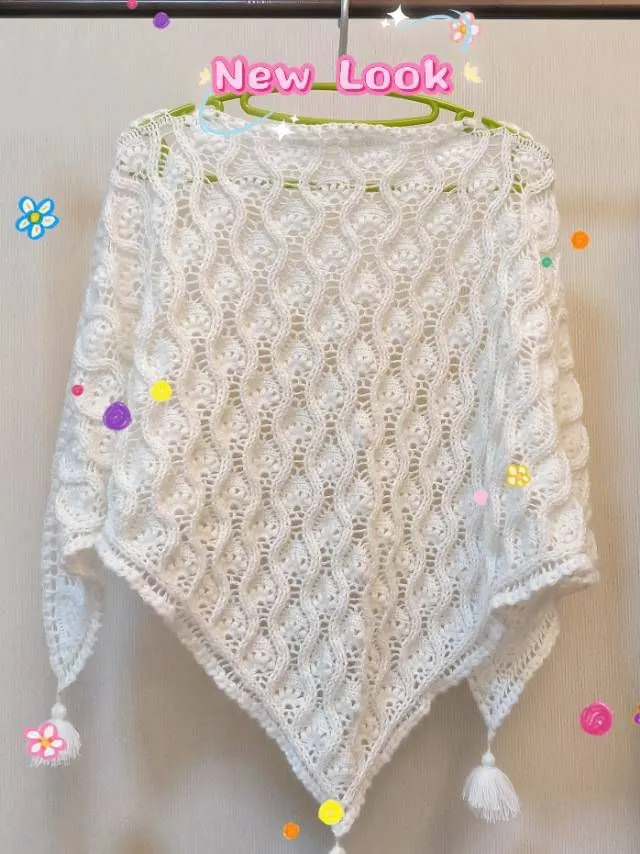 若璃马海披肩, a crochet project shared by Kitty妈妈