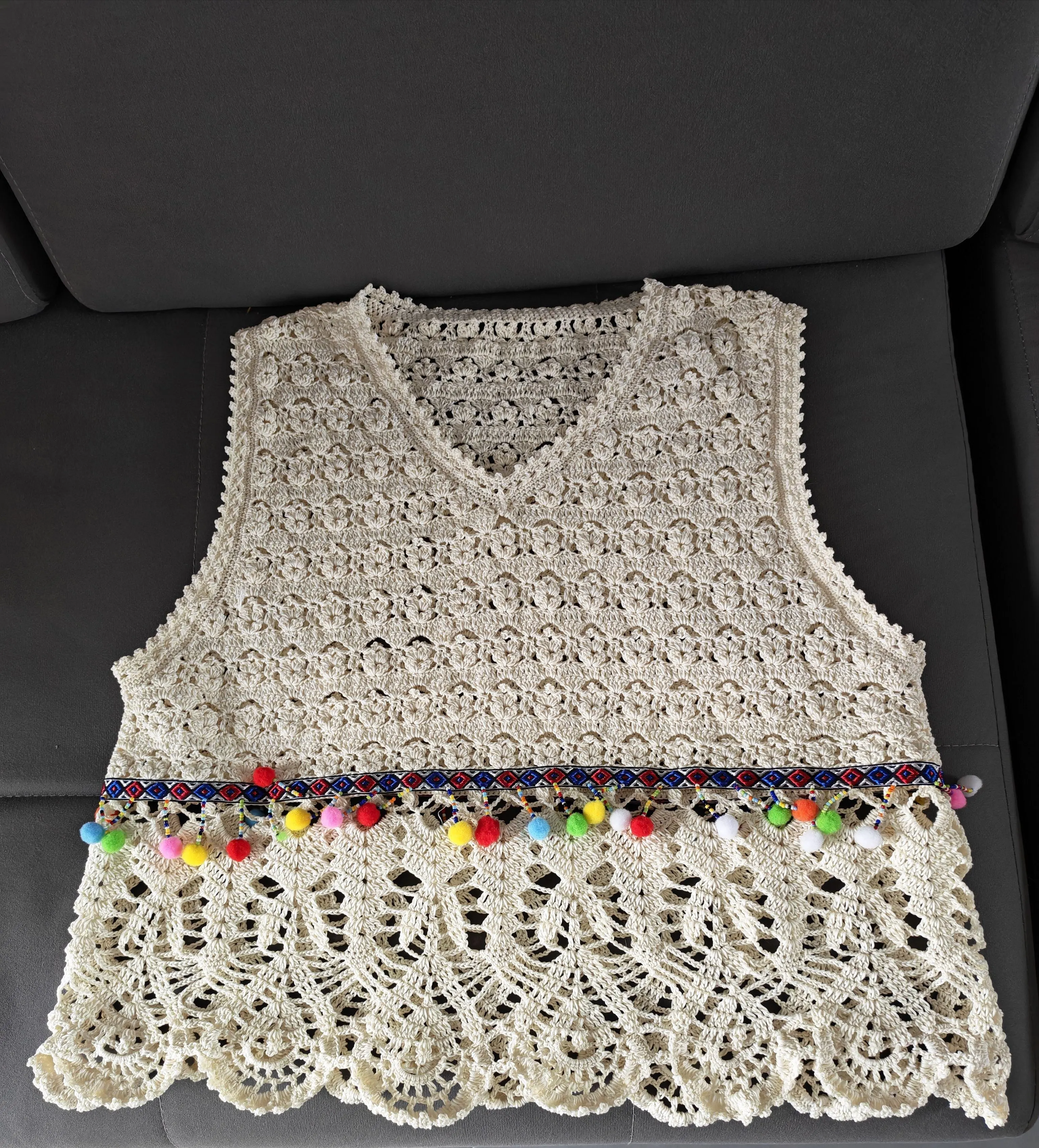 云雀背心完成, a crochet project shared by mypaigou