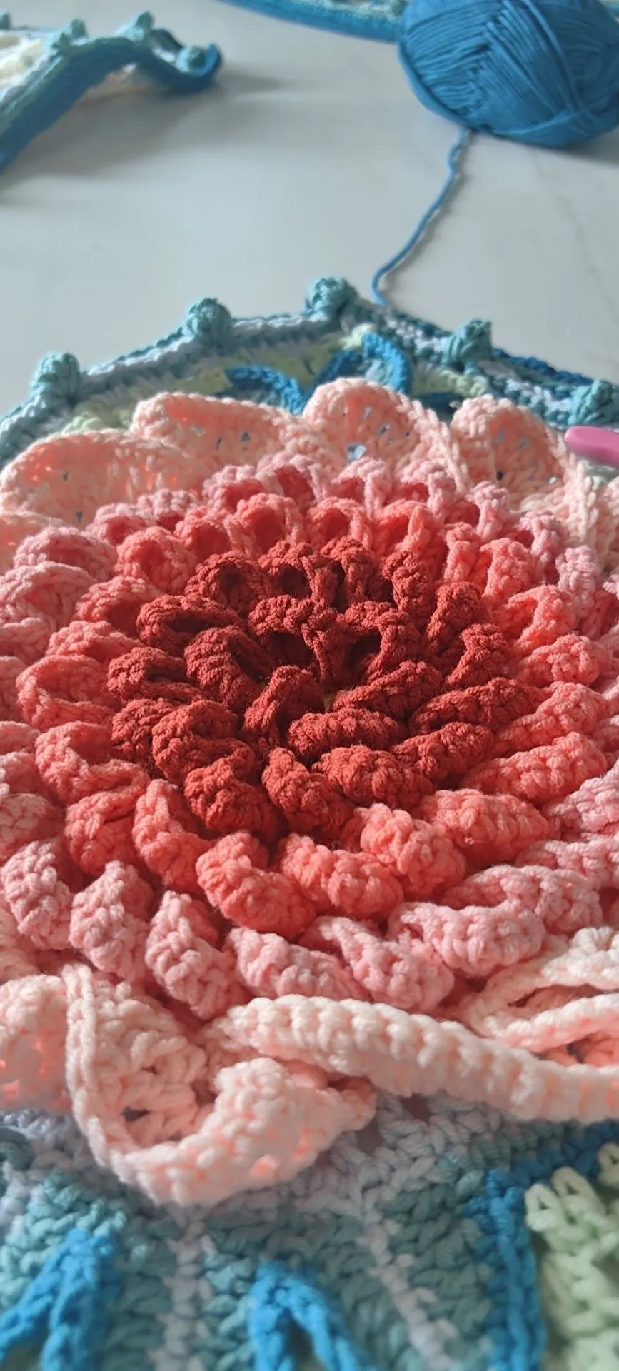 花开富贵, a crochet project shared by 小珠