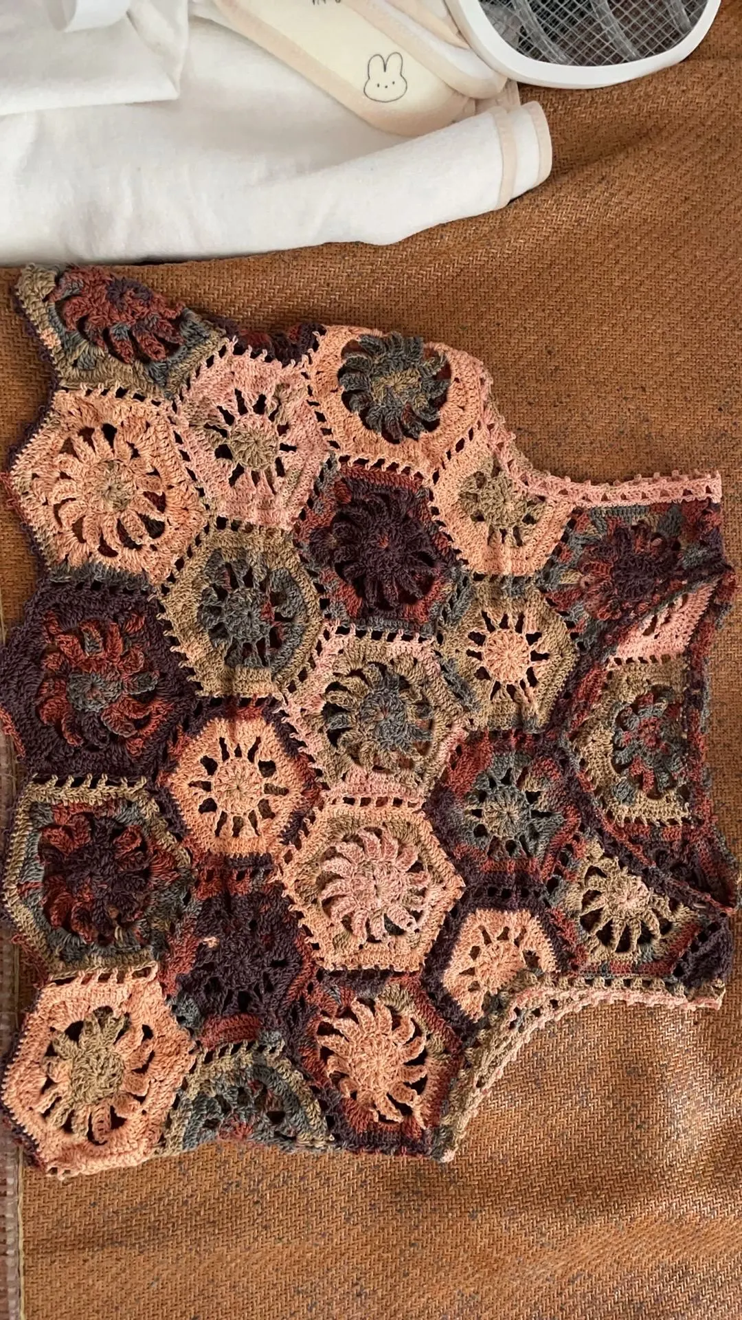 给自己做的夏天衣服, a crochet project shared by 思敏~