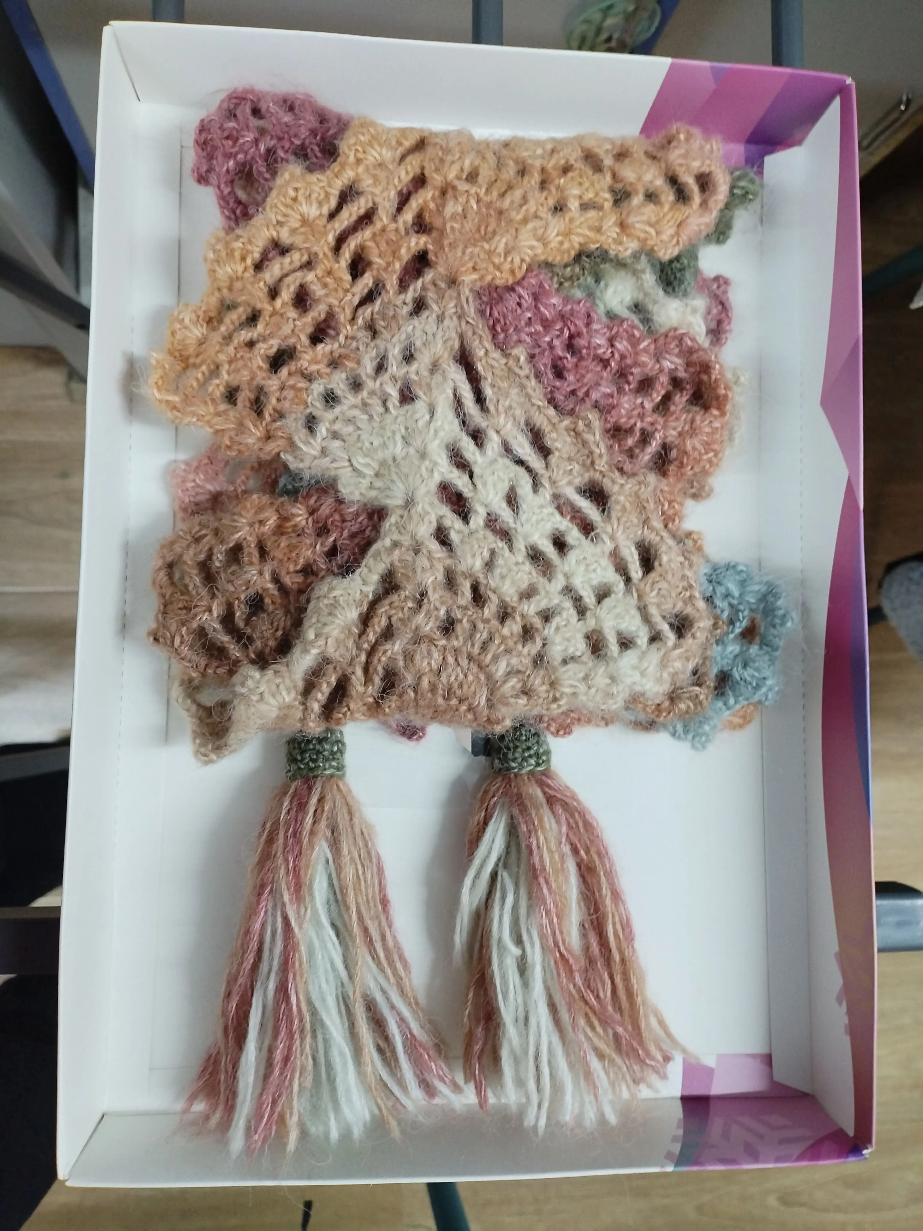 围巾2:一可小, a crochet project shared by 木夕