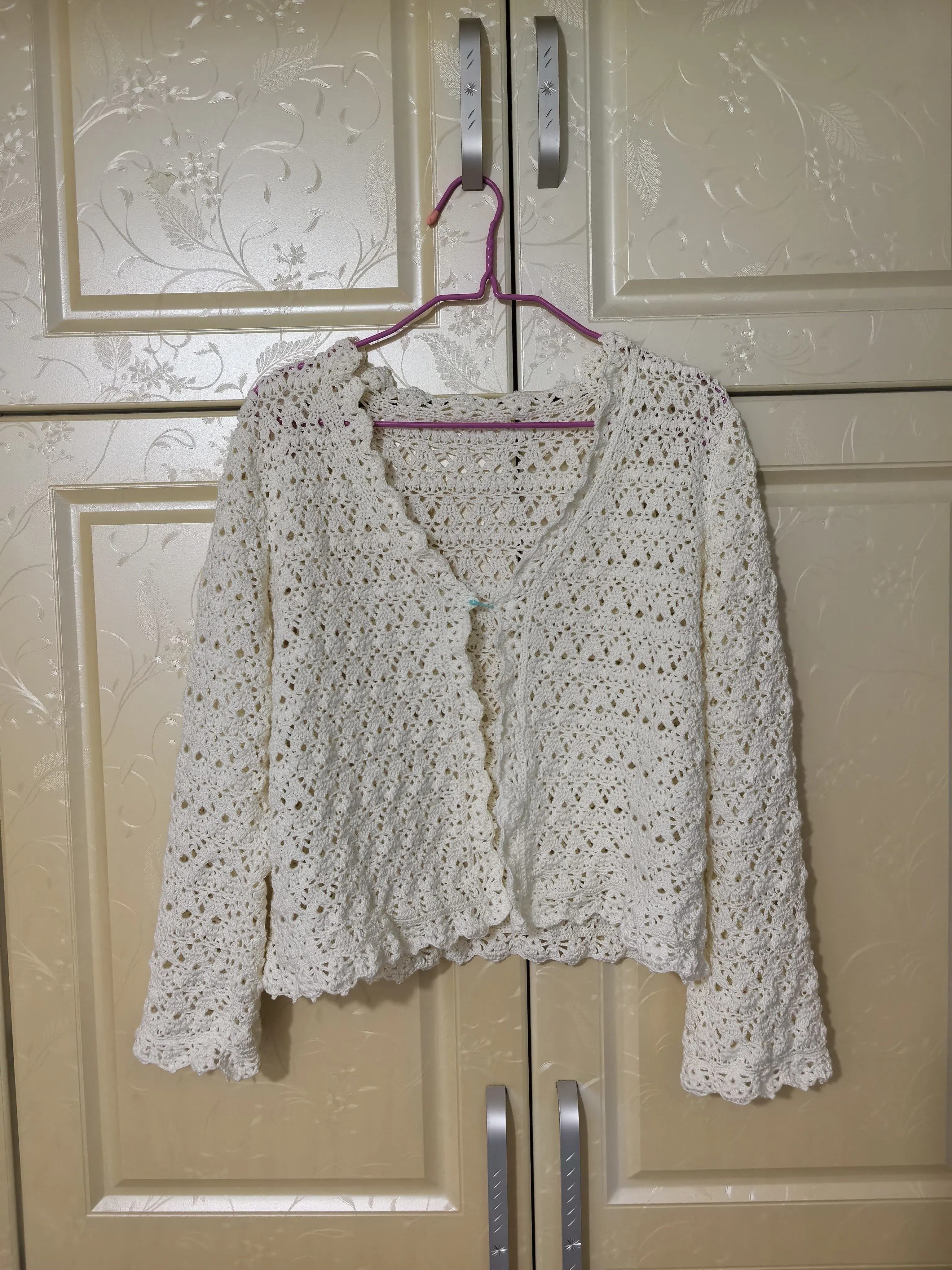 舒蕾开衫终于完工啦, a crochet project shared by 诗恩