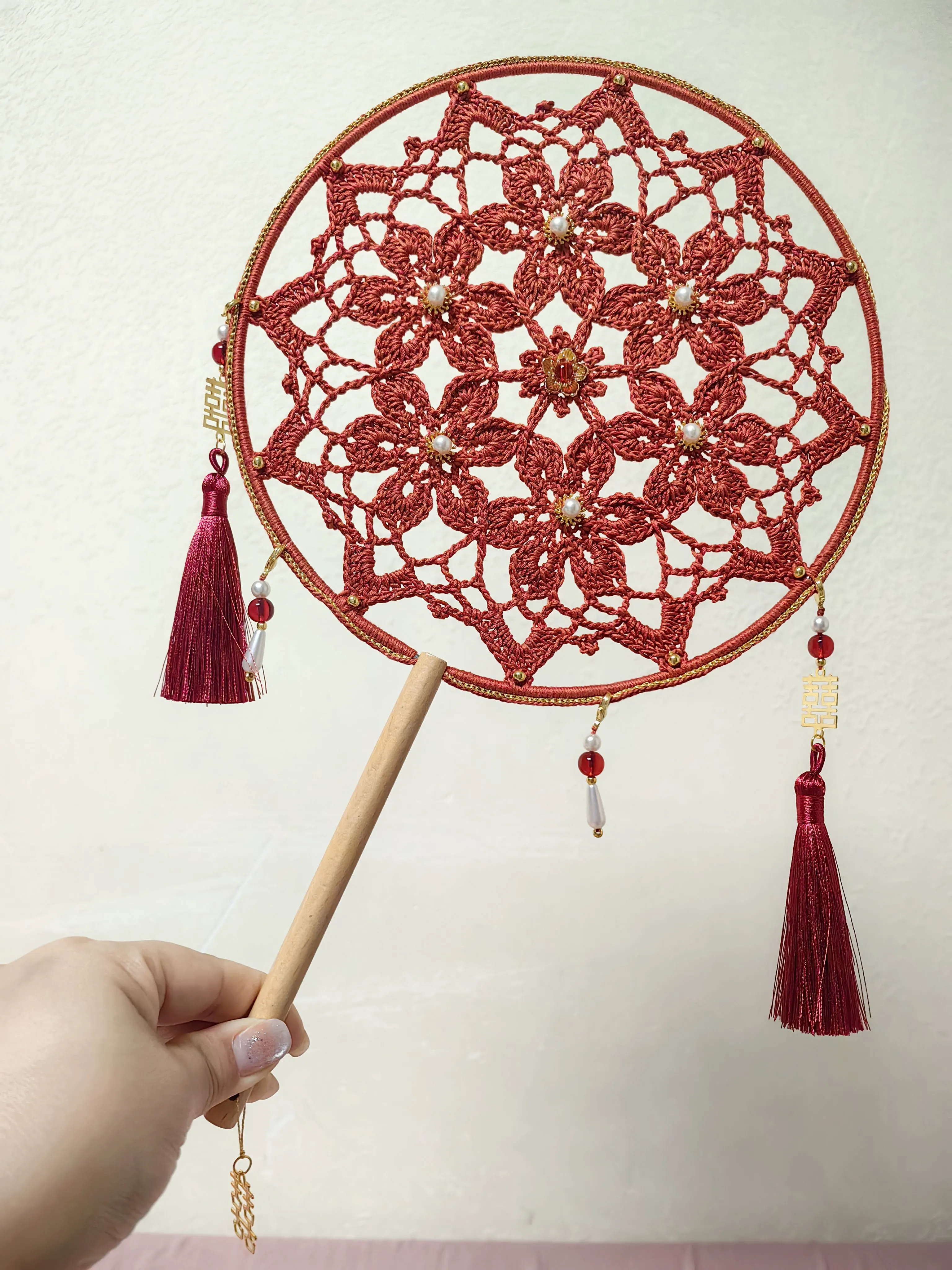吉庆扇, a crochet project shared by Vivian