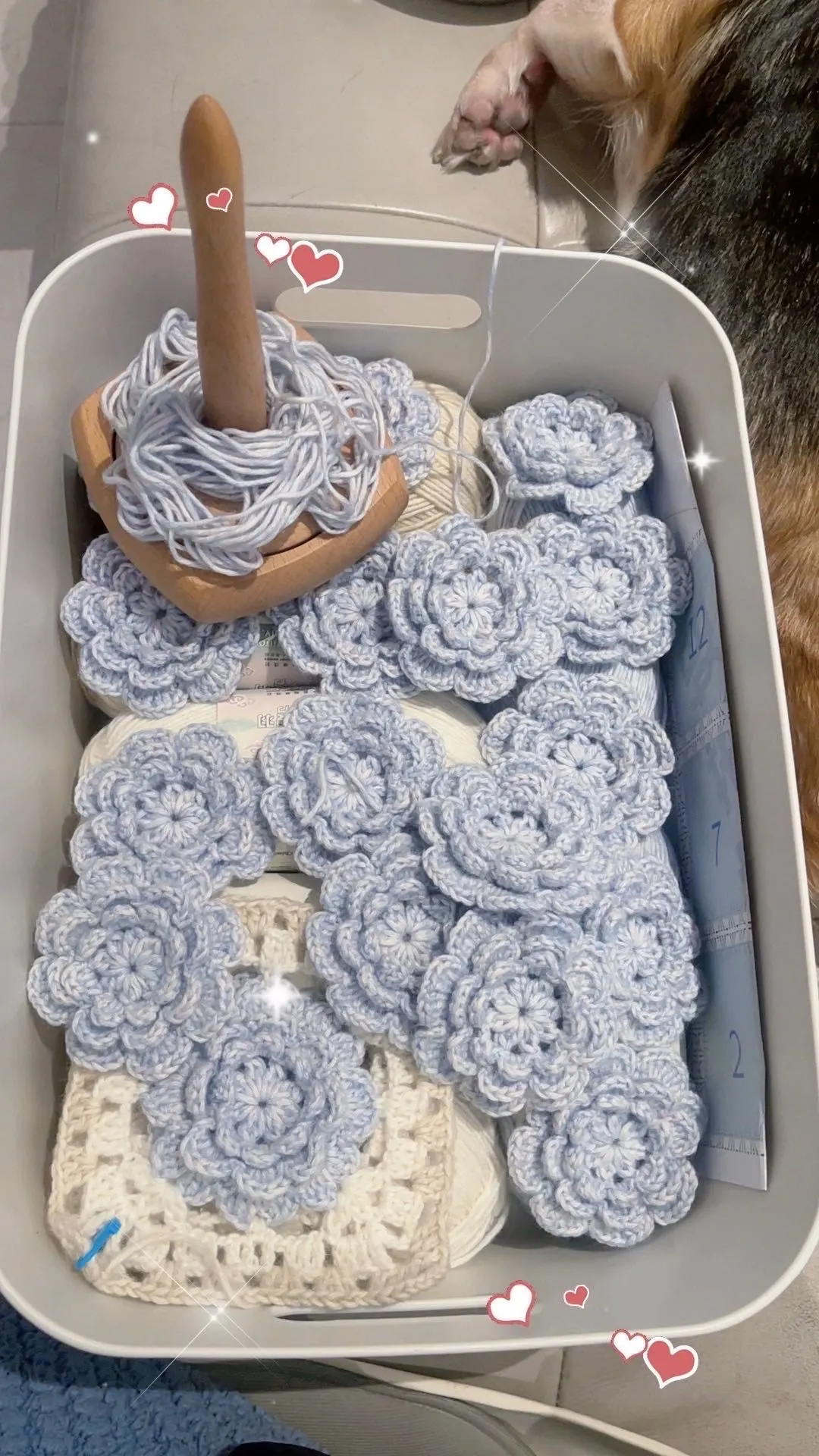 蔷薇岛屿, a crochet project shared by 🍃是悠悠吖~