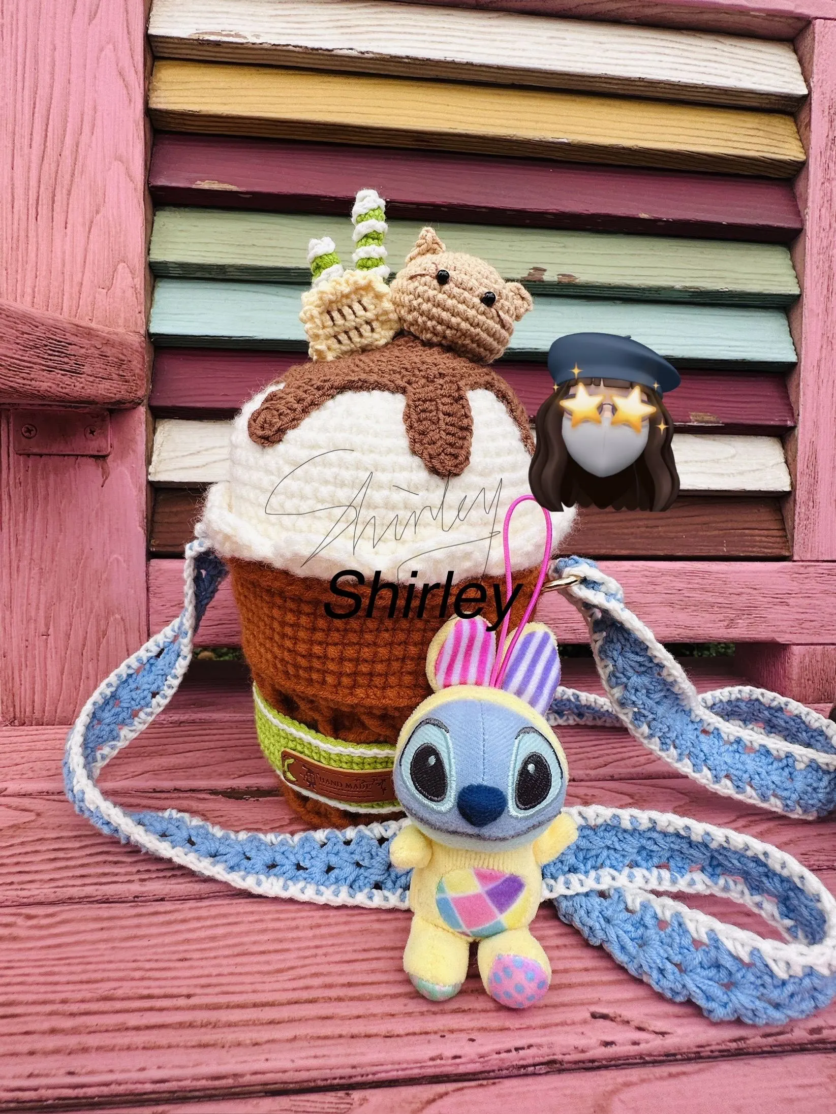 甜筒包, a crochet project shared by Shirley