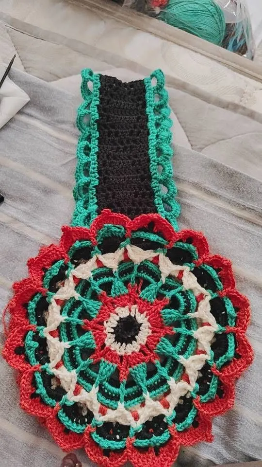 敦煌背光包包, a crochet project shared by 岁月如歌