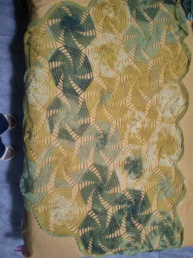 风车披肩, a crochet project shared by 柳叶青青