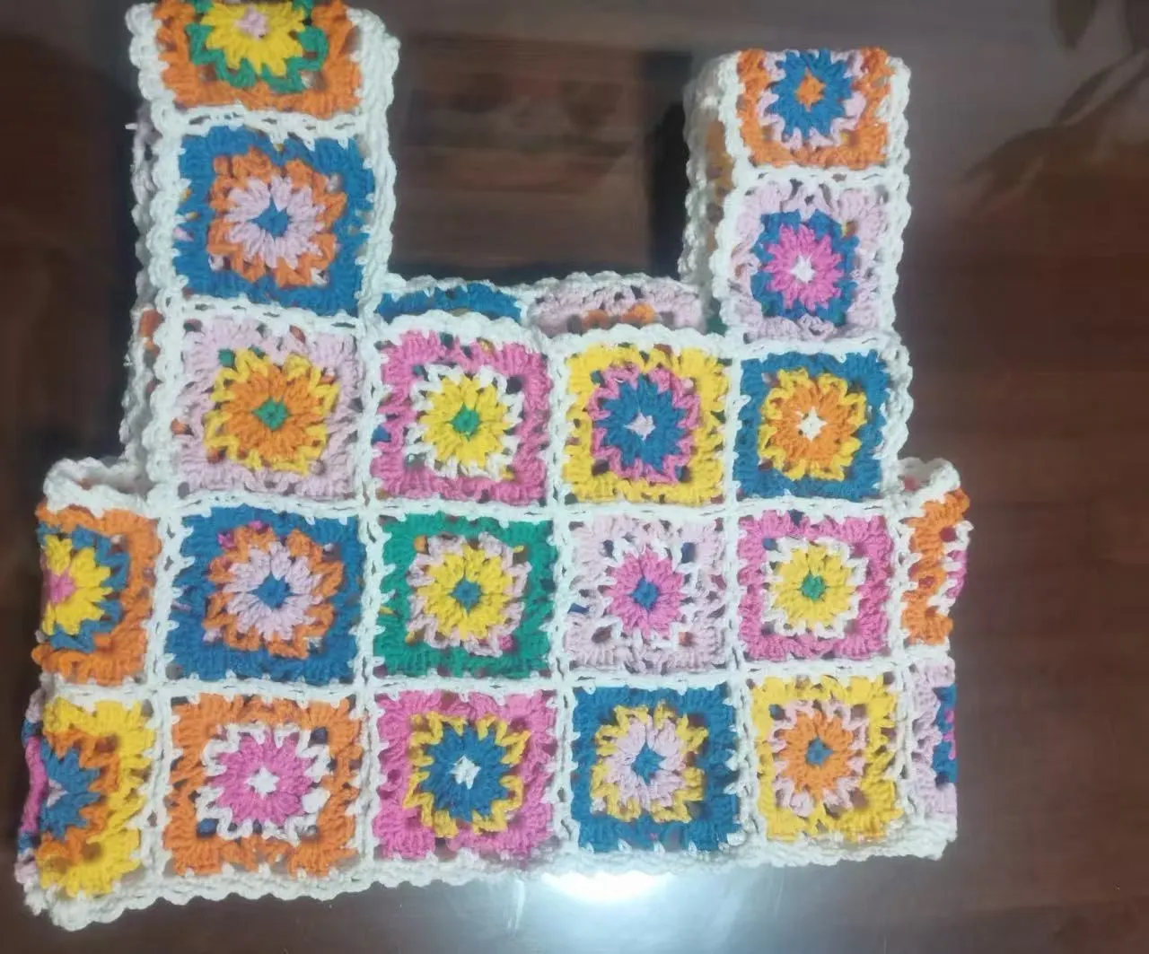 祖母格马甲, a crochet project shared by 一个月