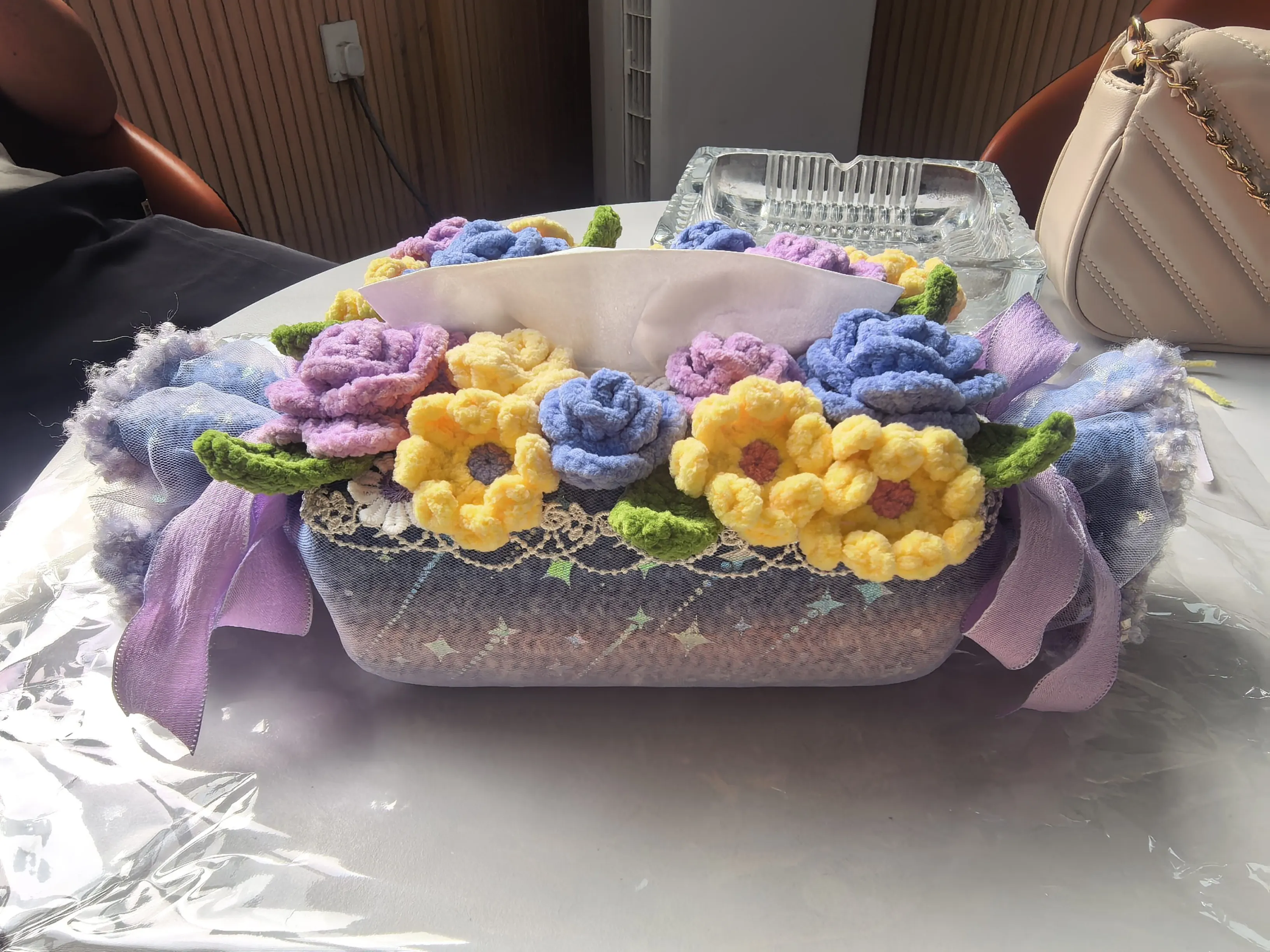 糖果纸巾盒, a crochet project shared by 无盐不解淡
